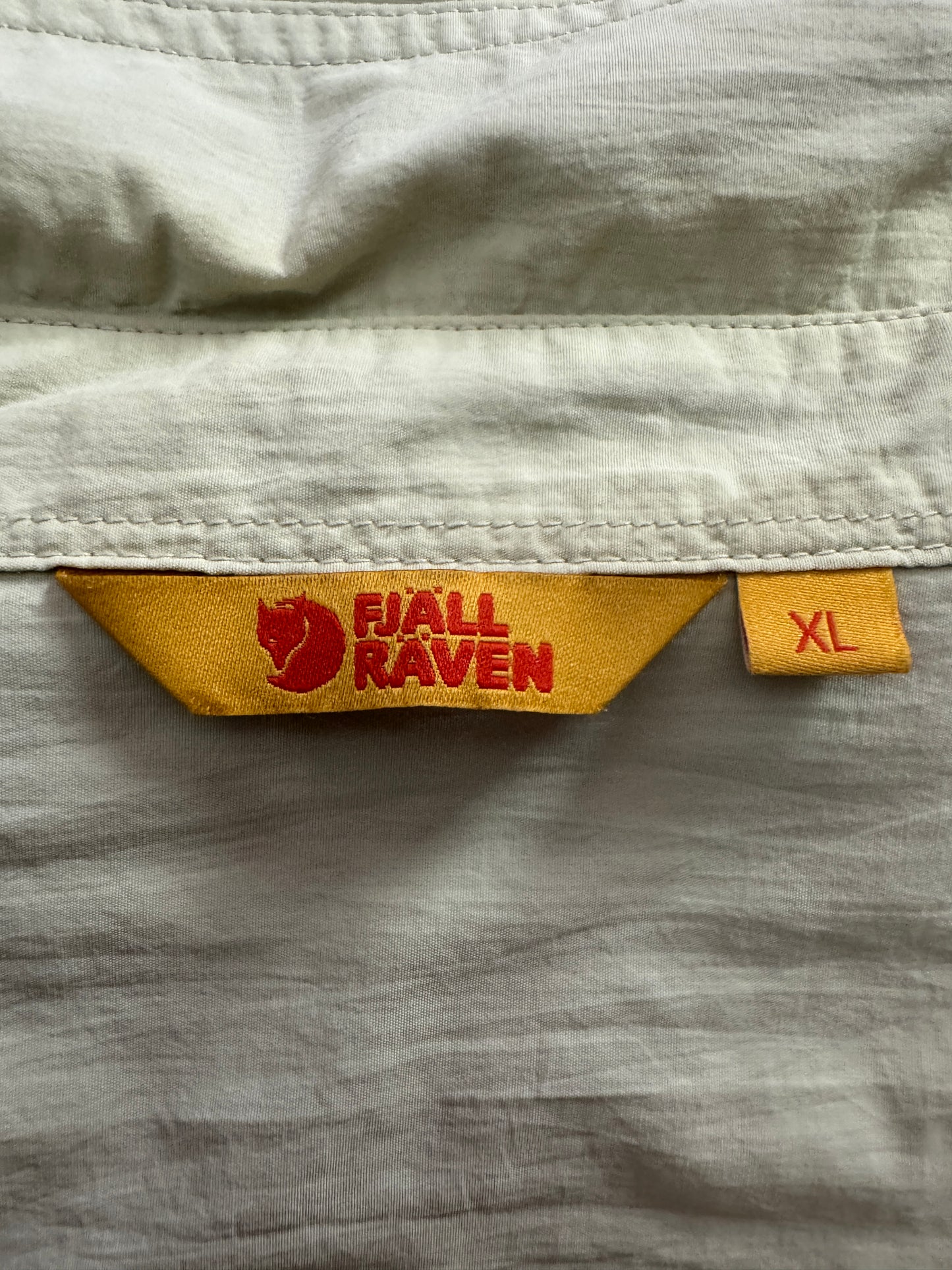 Fjallraven Vintage Men's Trekking Shirt - XL Cream Nylon