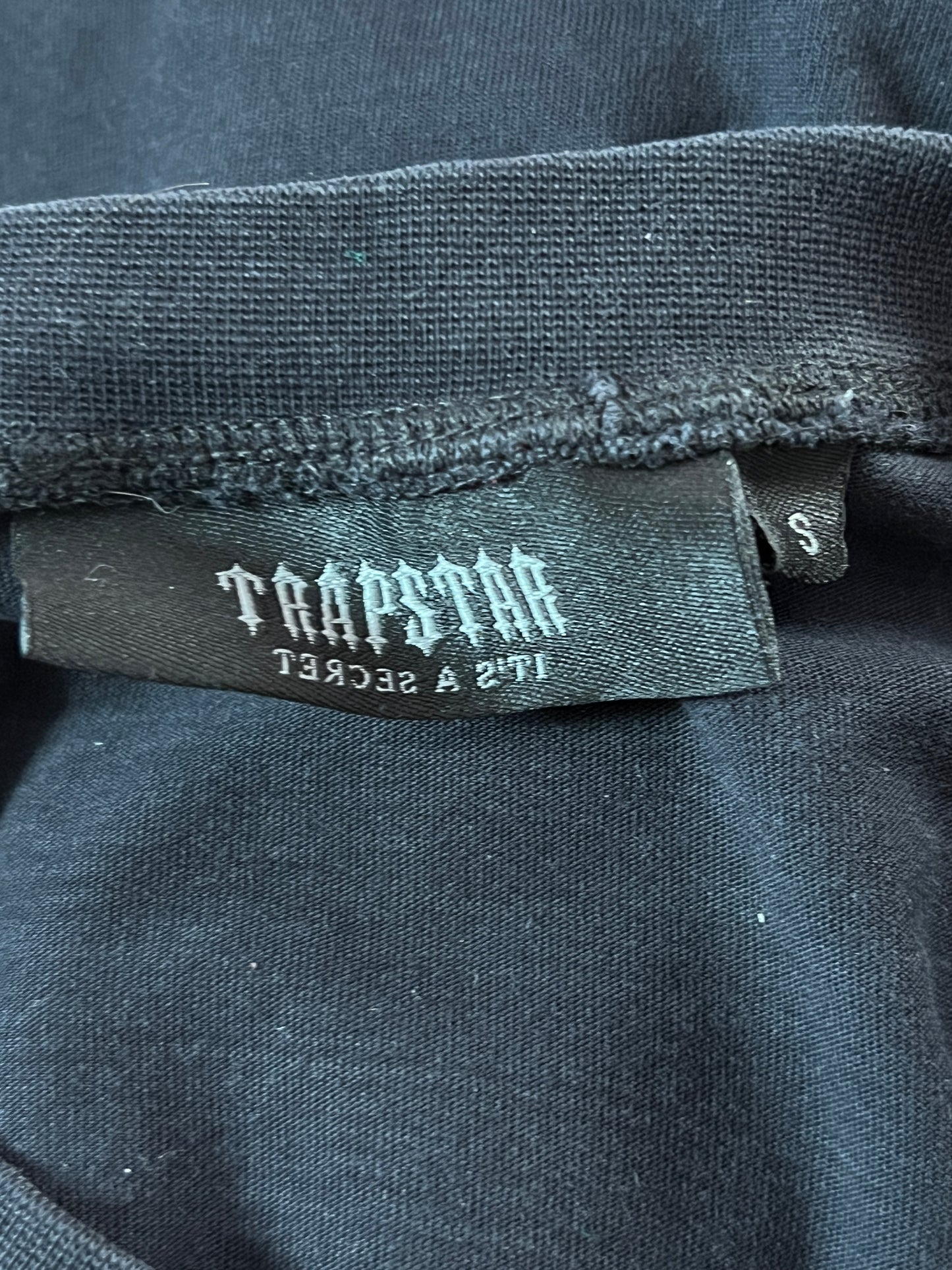 Trapstar Logo Vintage Men's T-Shirt - S Black Cotton