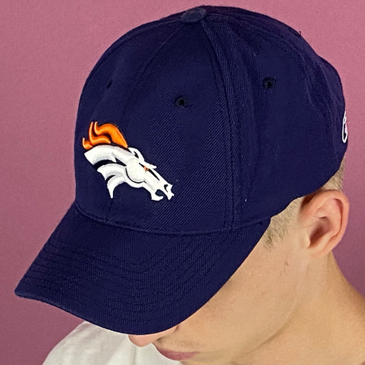 Reebok Denver Broncos NFL Vintage Men's Baseball Cap - Blue Acrylic Blend