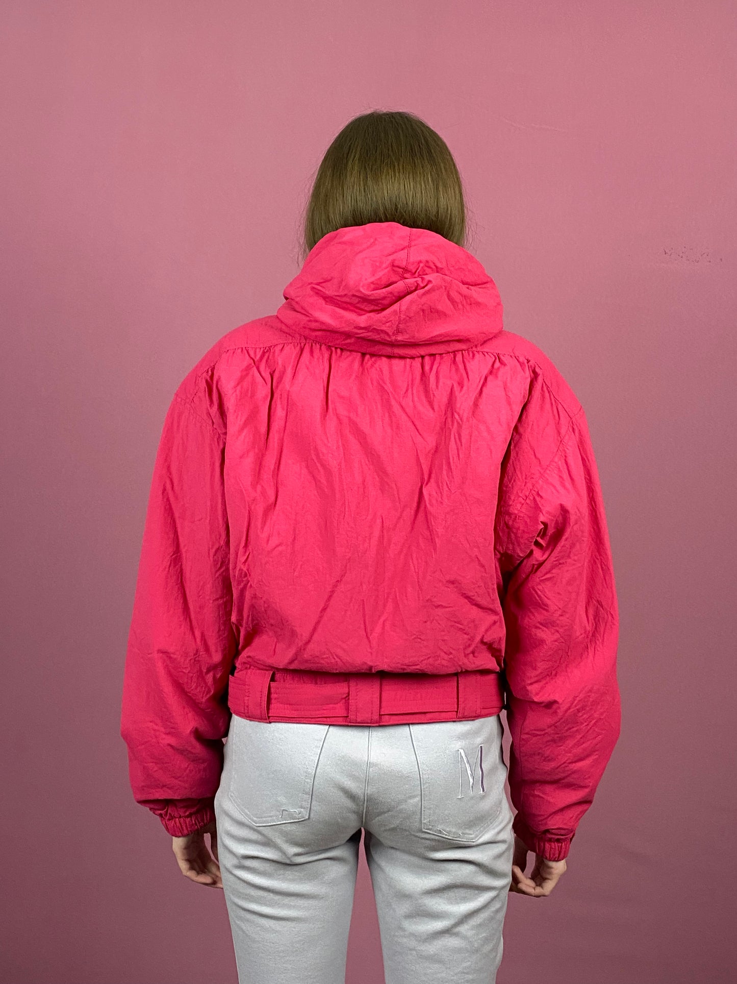 Schoffel Vintage Women's Ski Jacket - Medium Red Nylon