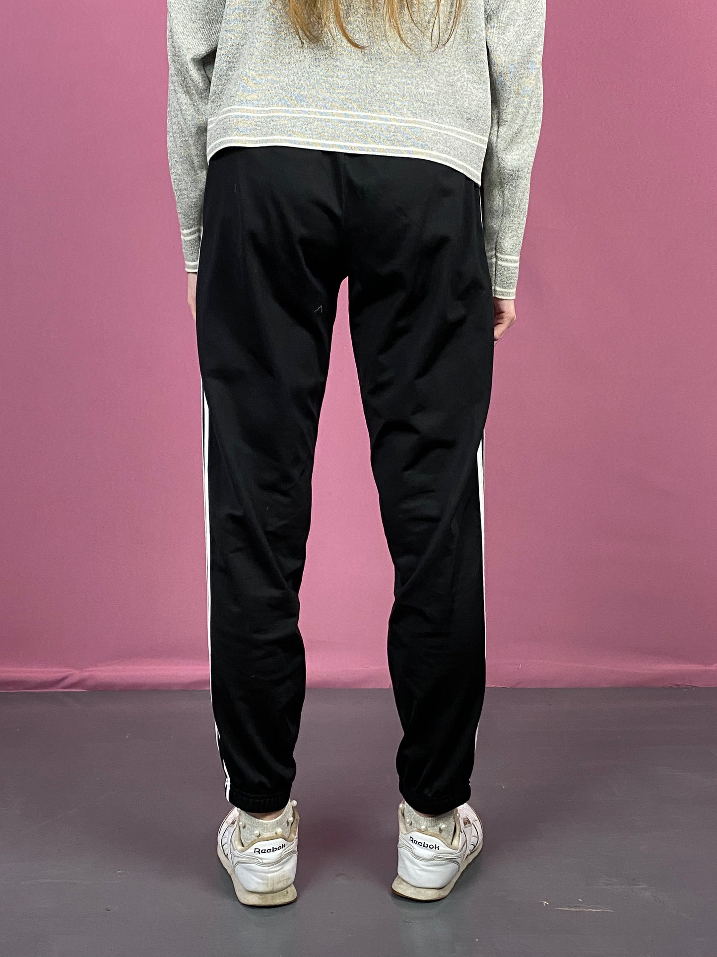 Adidas Vintage Women's Track Pants - XS Black Polyester