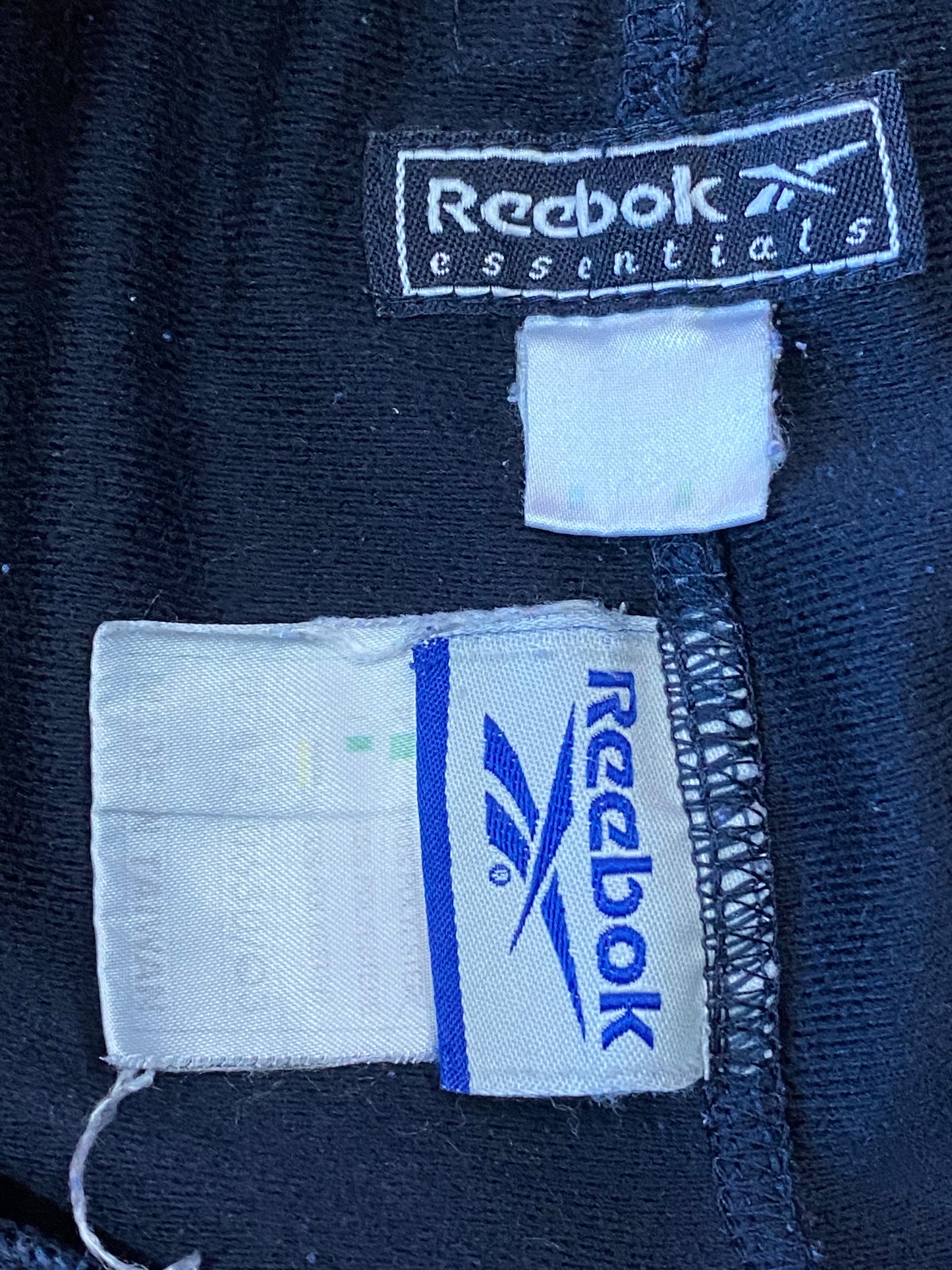 Reebok Essentials Vintage Men's Track Pants - M Navy Blue Polyester