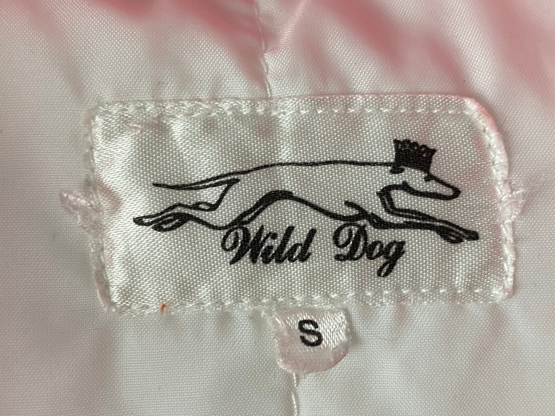 Wild Dog Vintage Men's Ski Jacket - Small White Nylon Blend
