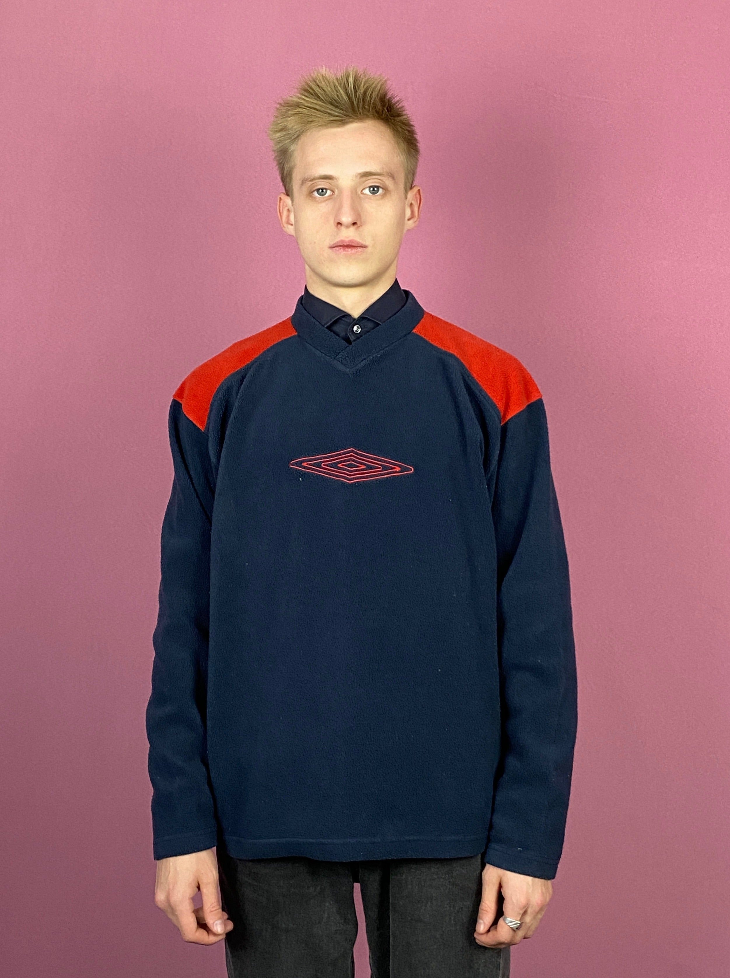 Navy umbro sweatshirt best sale