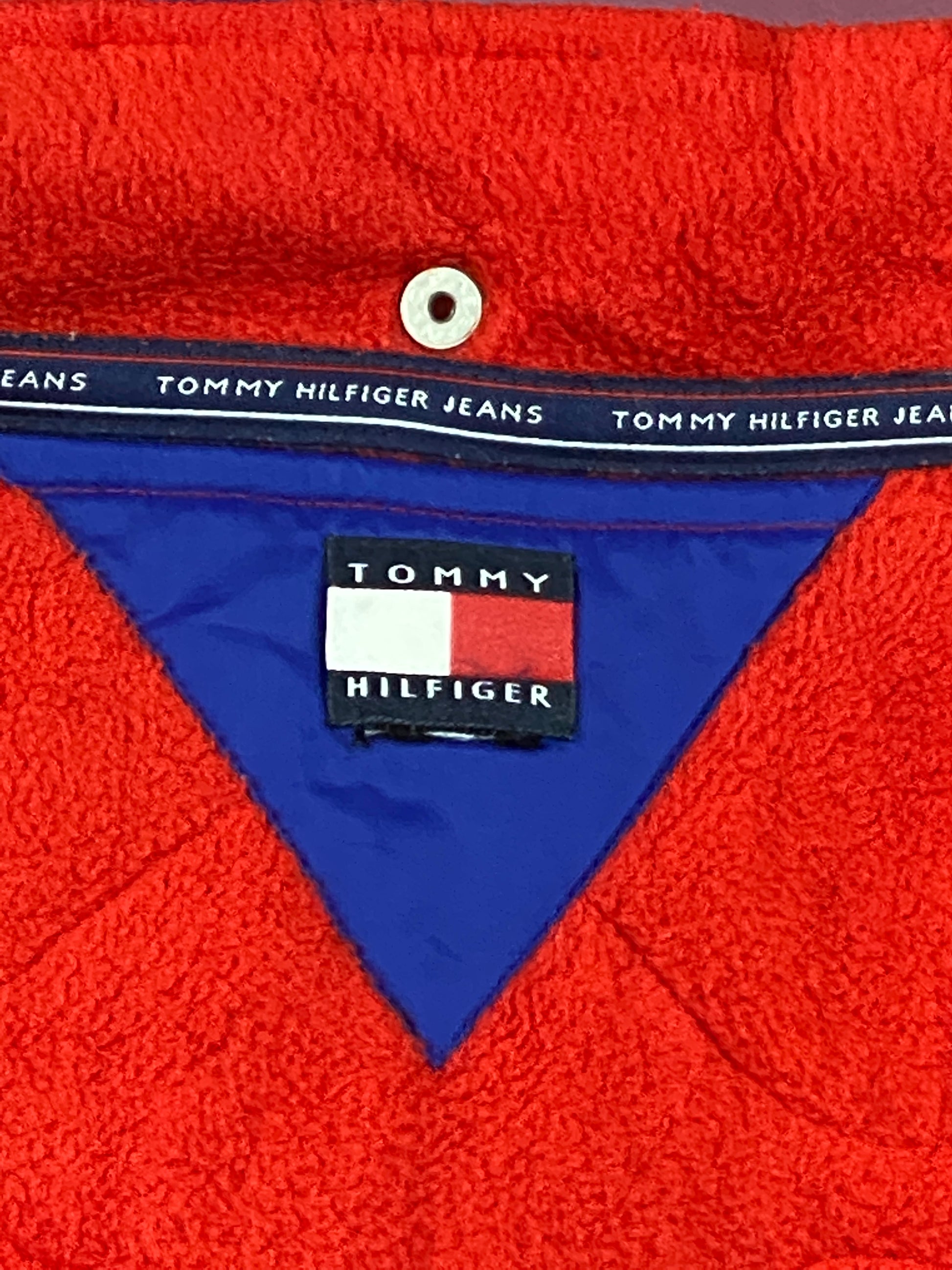 Tommy Hilfiger Vintage Kids Jacket - XL Blue Nylon