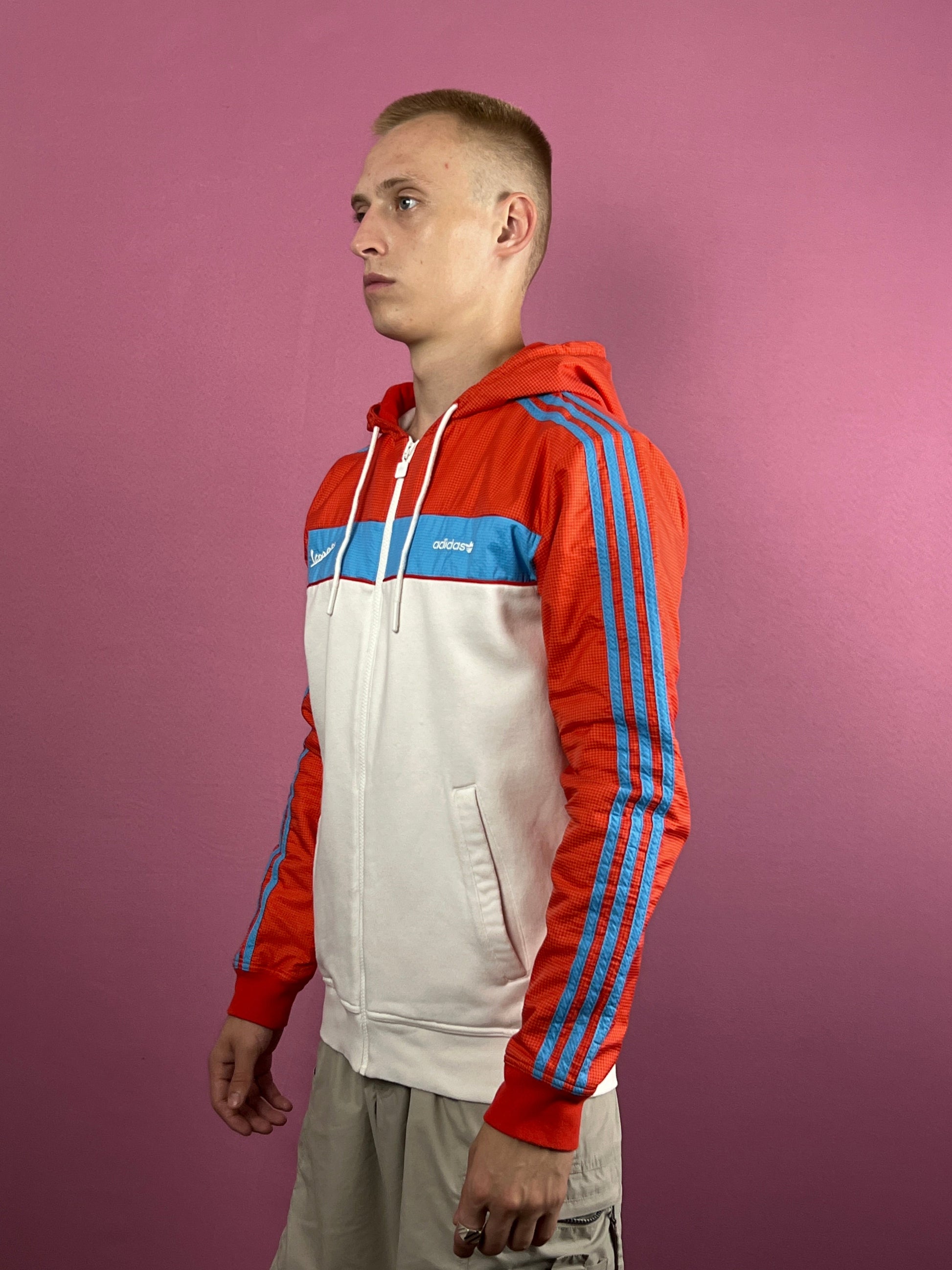 Adidas Original x Vespa Vintage Men's Hooded Track Jacket - M