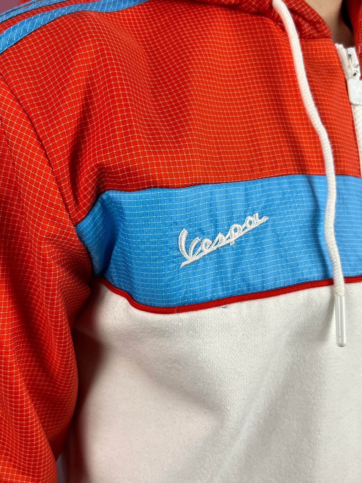 Adidas Original x Vespa Vintage Men's Hooded Track Jacket - M