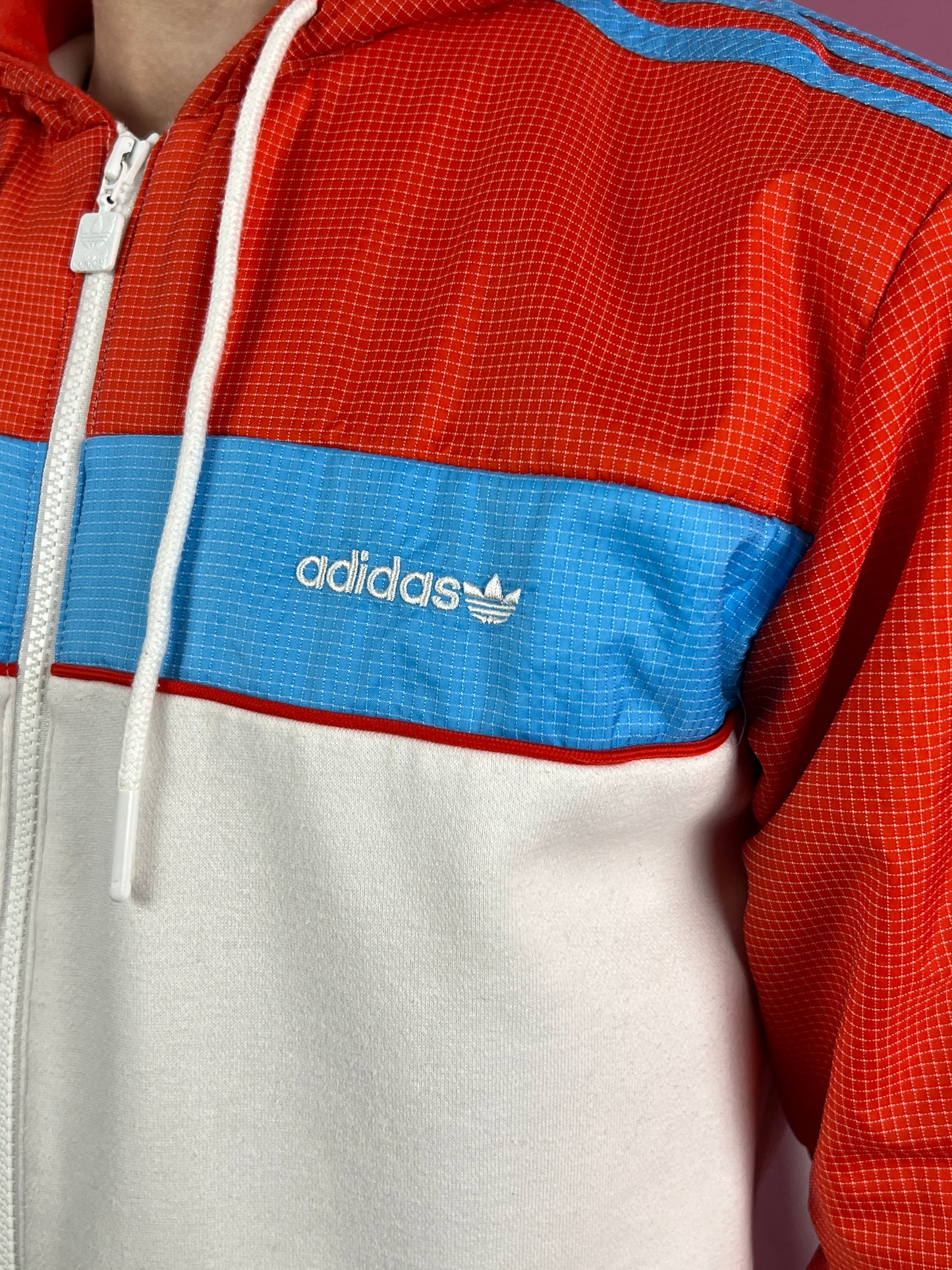 Adidas Original x Vespa Vintage Men's Hooded Track Jacket - M