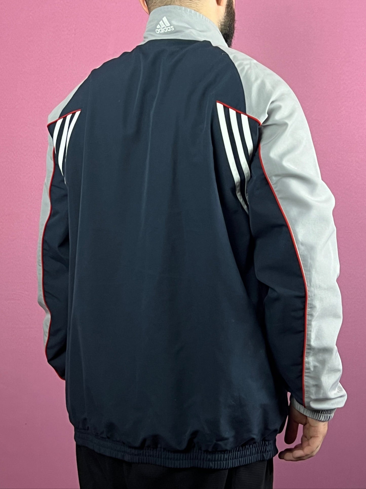 Adidas Vintage Men's Windbreaker Jacket - XXL