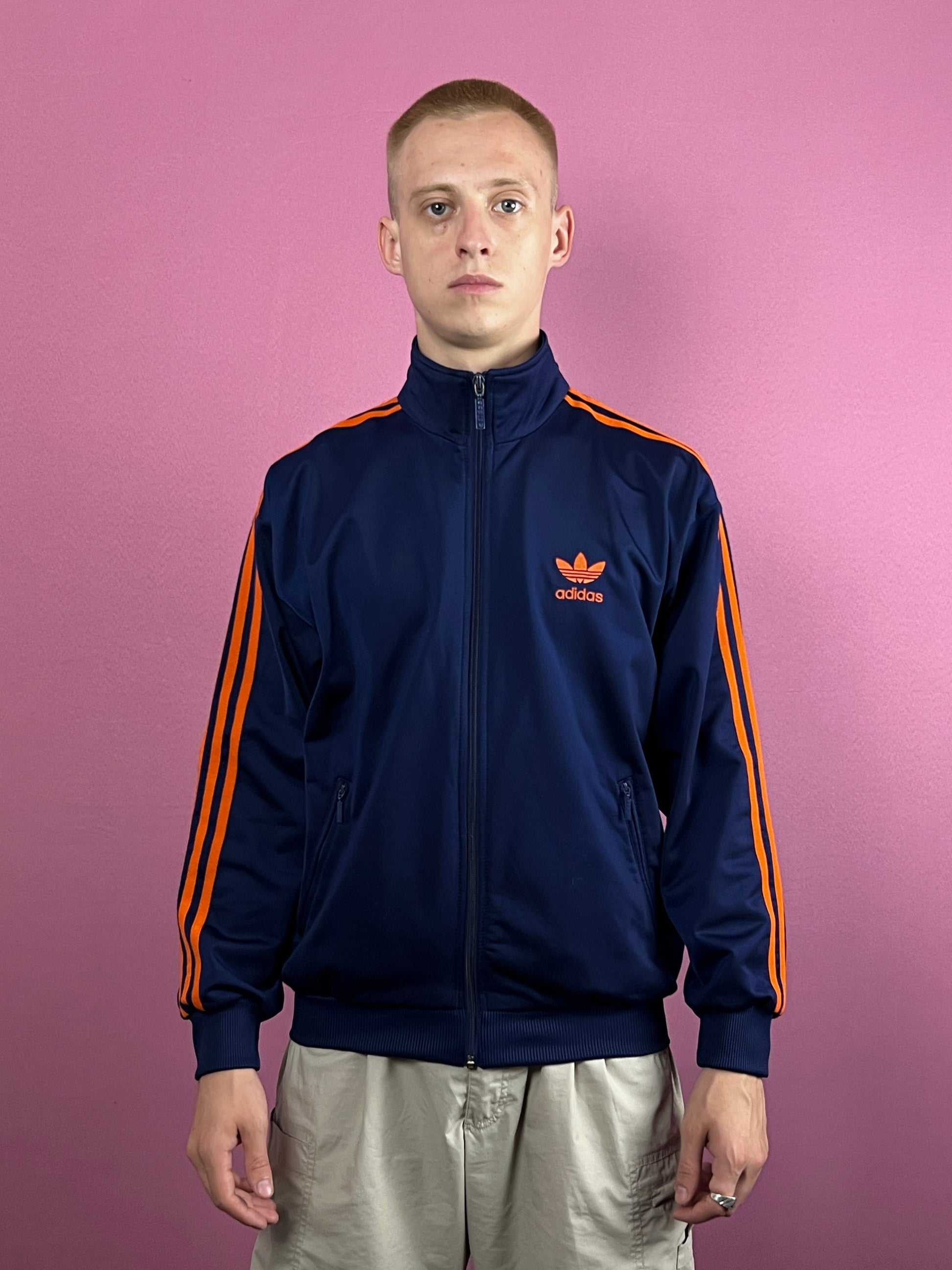 90s Adidas Originals Vintage Men's Track Jacket - S