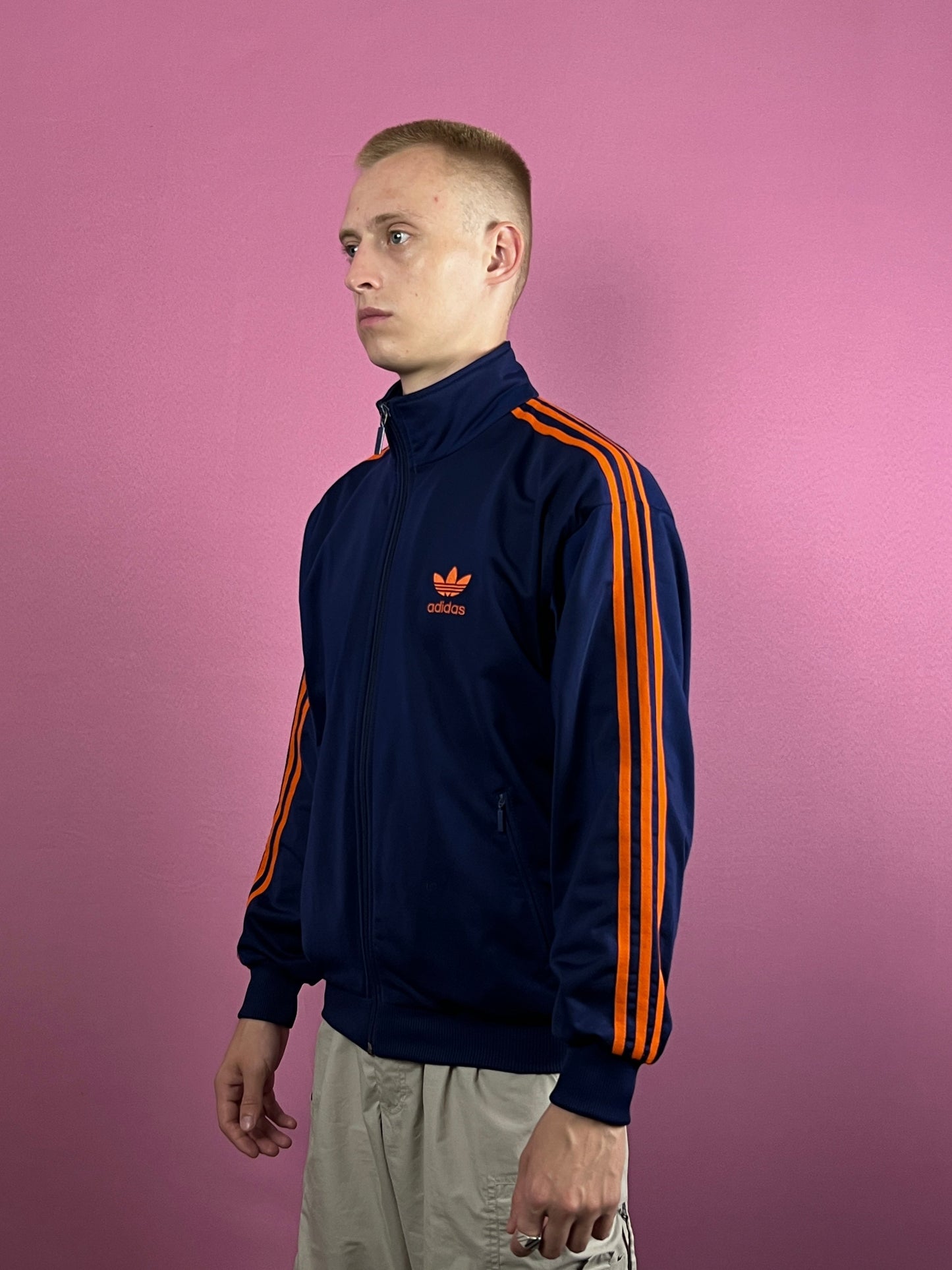 90s Adidas Originals Vintage Men's Track Jacket - S