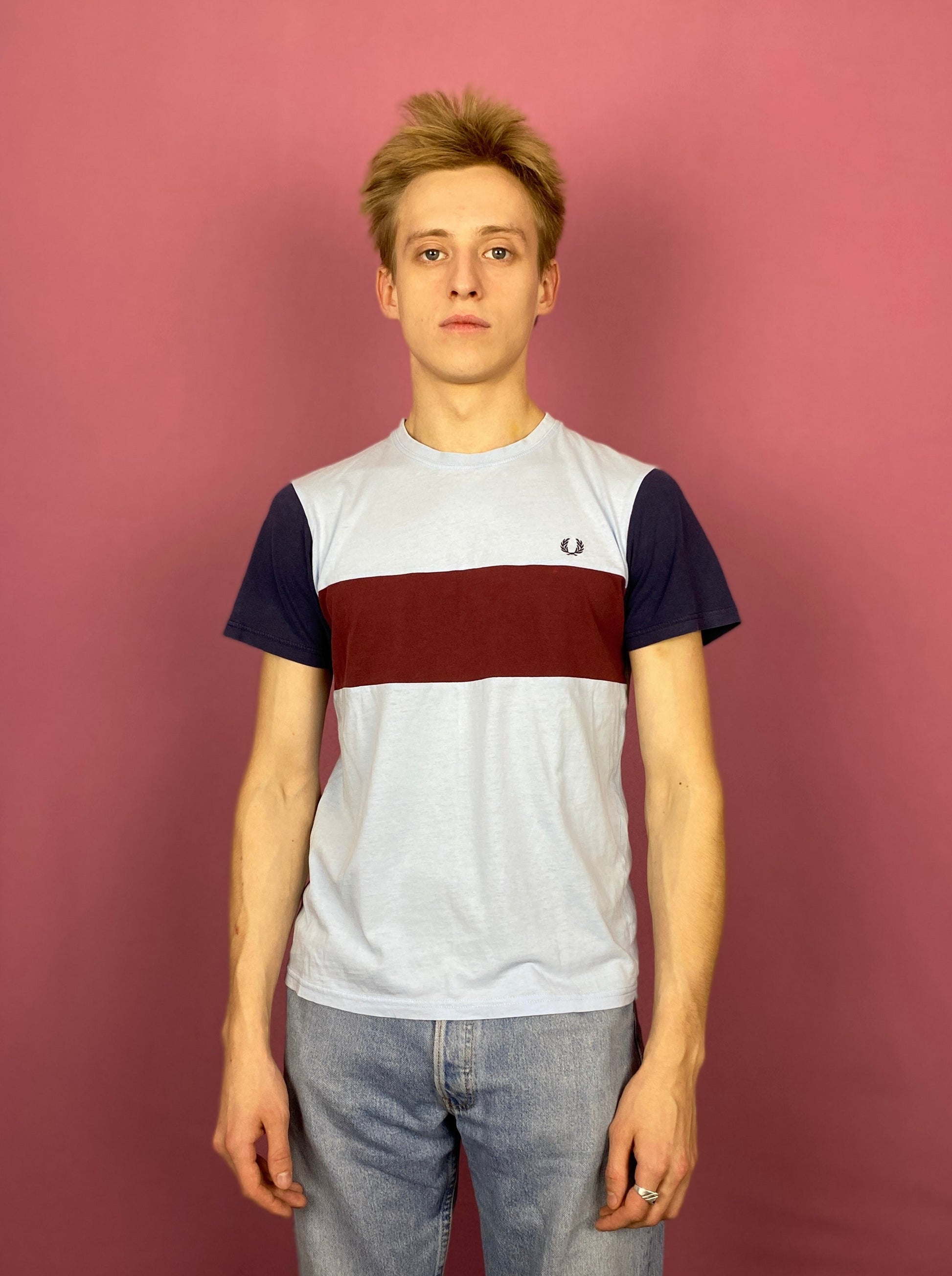 Fred Perry Vintage Men's T-Shirt
