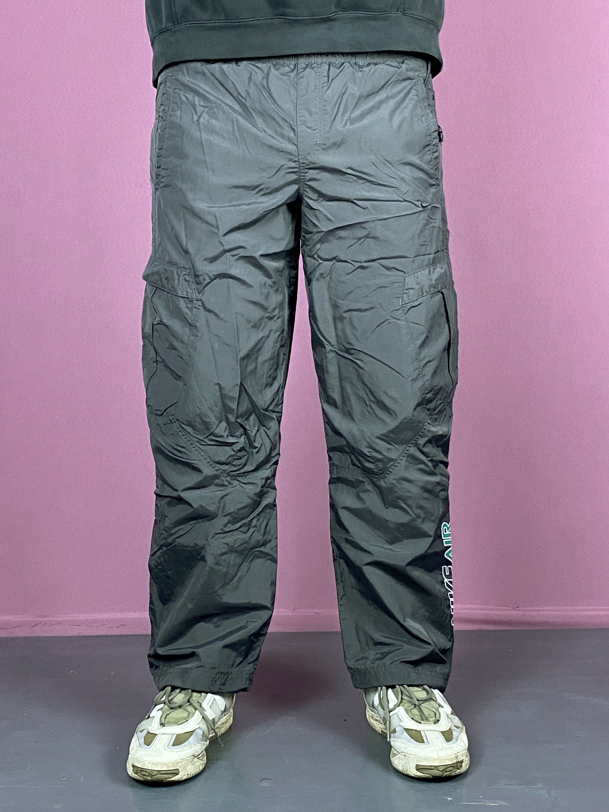 Nike Air Vintage Men's Utilyti Cargo Pants - XL Gray Nylon