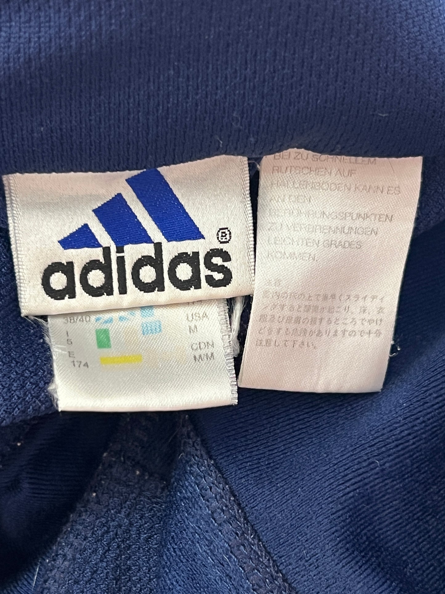 90s Adidas Vintage Men's Track Jacket - M