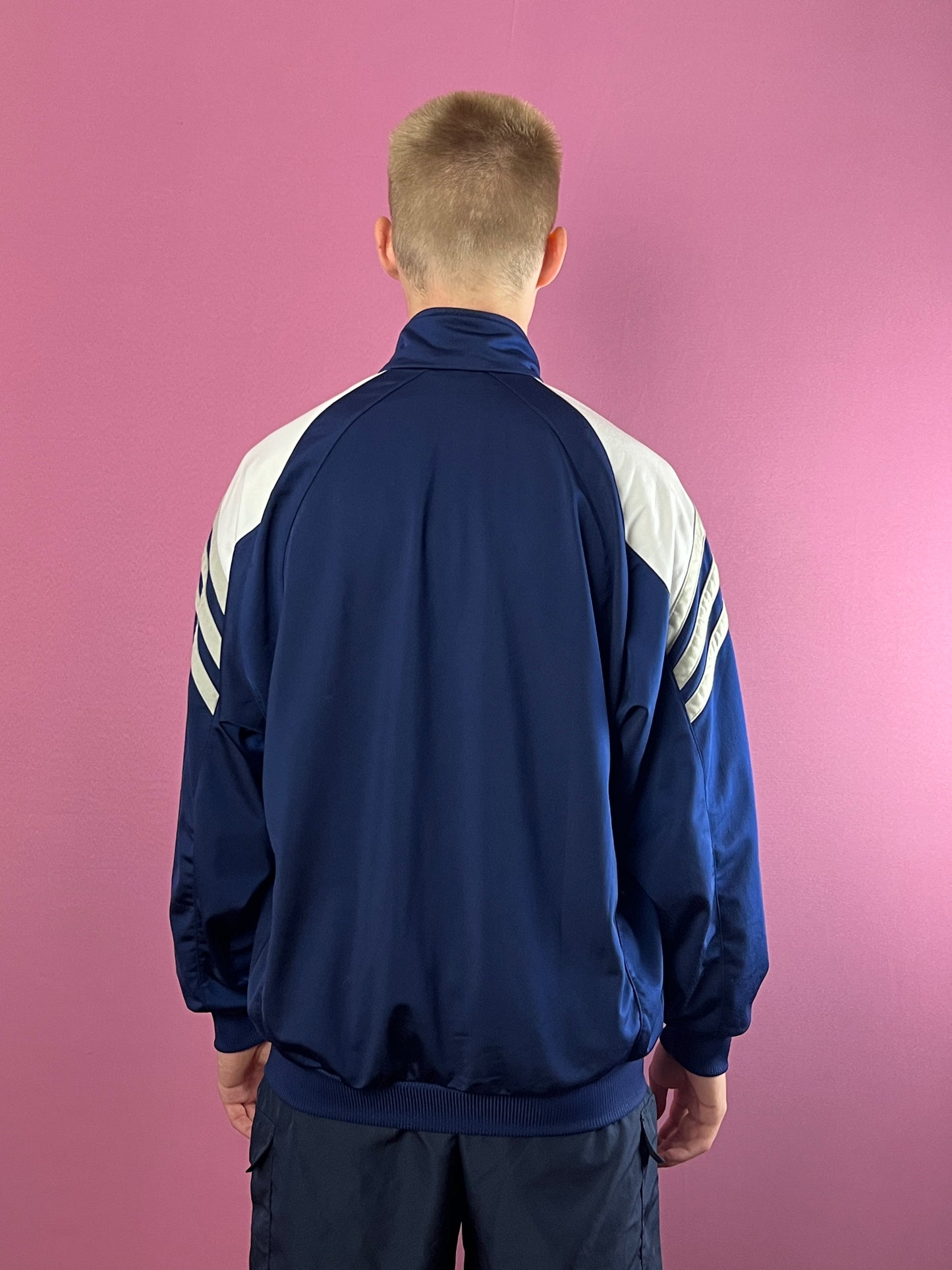 90s Adidas Vintage Men's Track Jacket - M