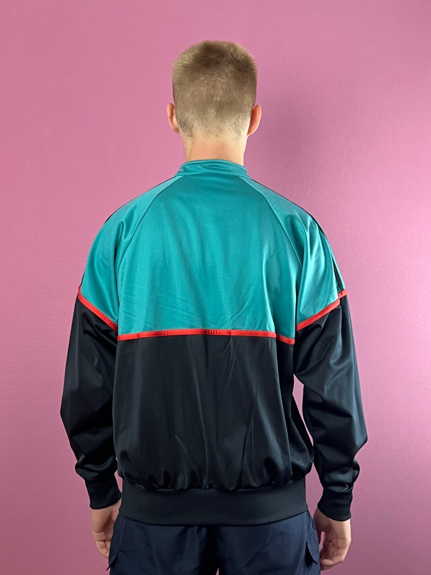 80s Adidas Vintage Men's Track Jacket - M