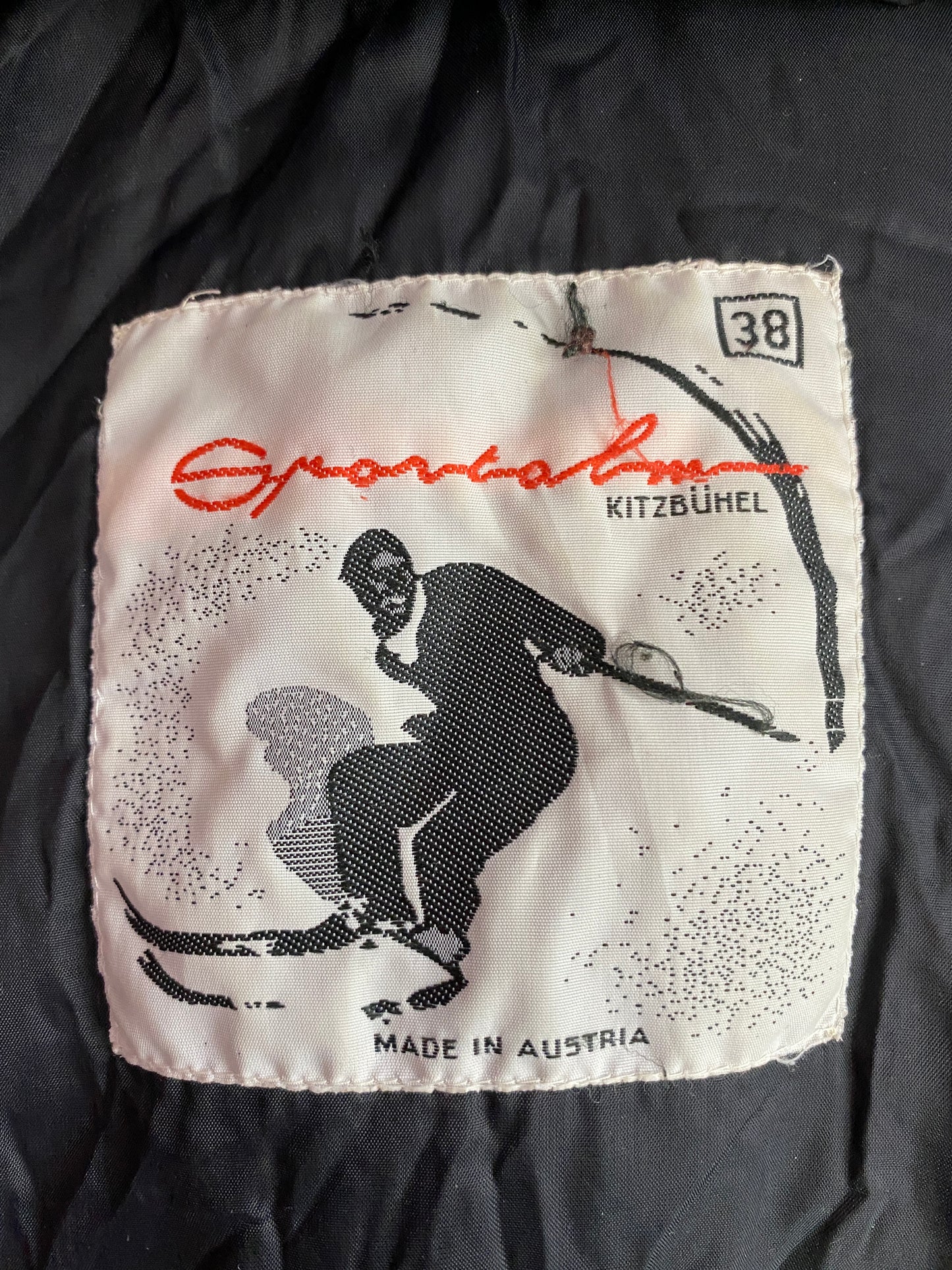 90s Vintage Men's Ski Jacket - Medium Green & Black Nylon