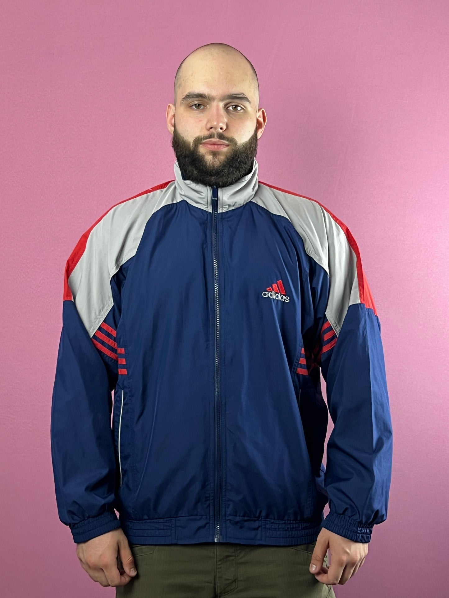 Adidas Vintage Men's Track Jacket - M