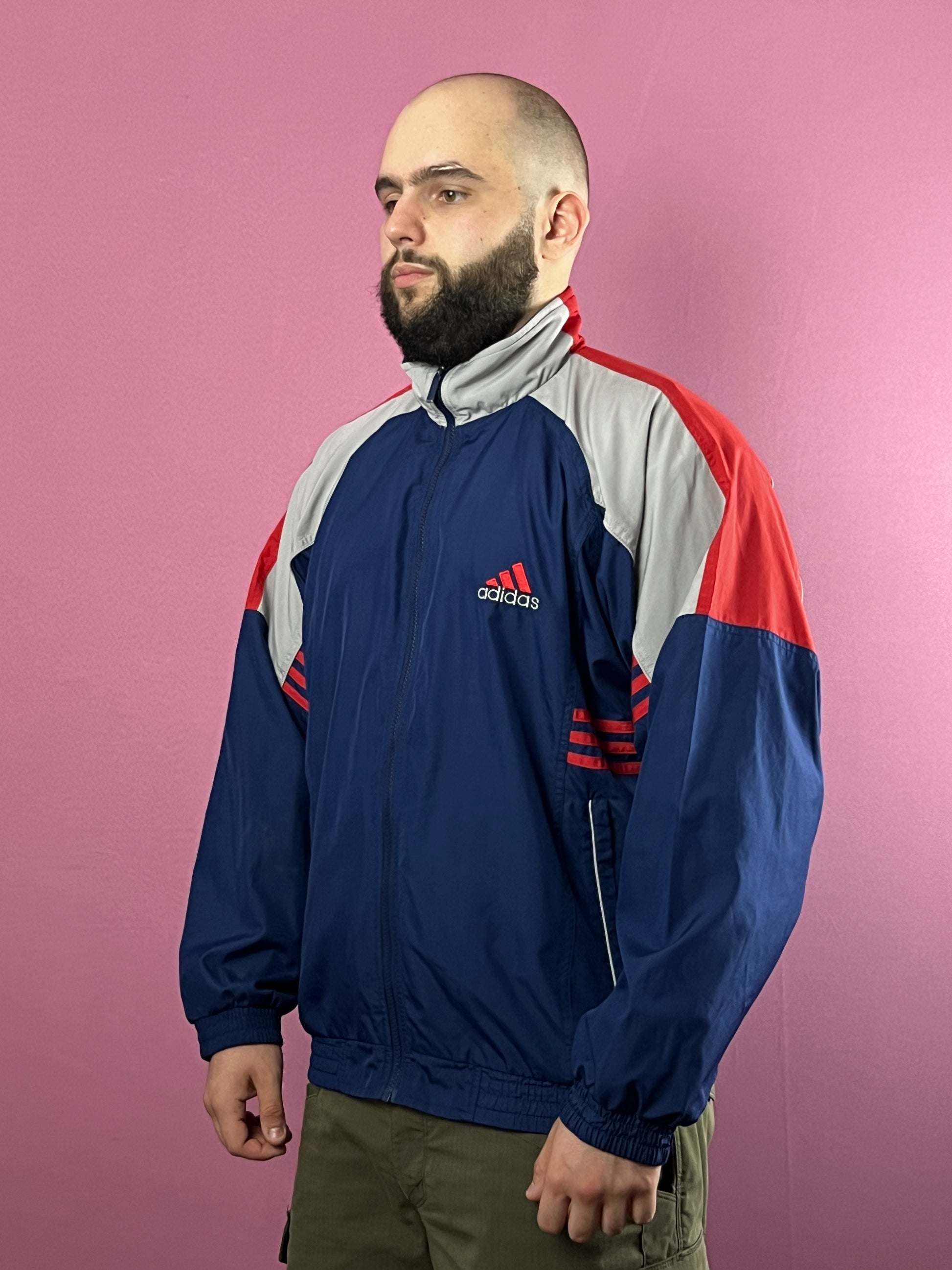 Adidas Vintage Men's Track Jacket - M