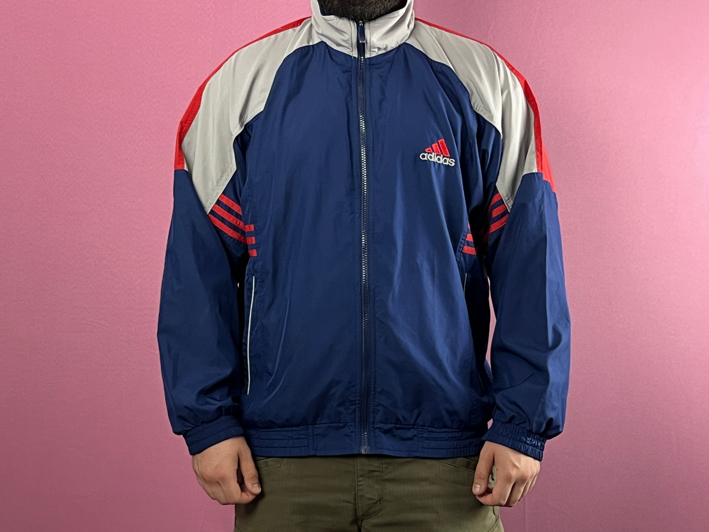 Adidas Vintage Men's Track Jacket - M