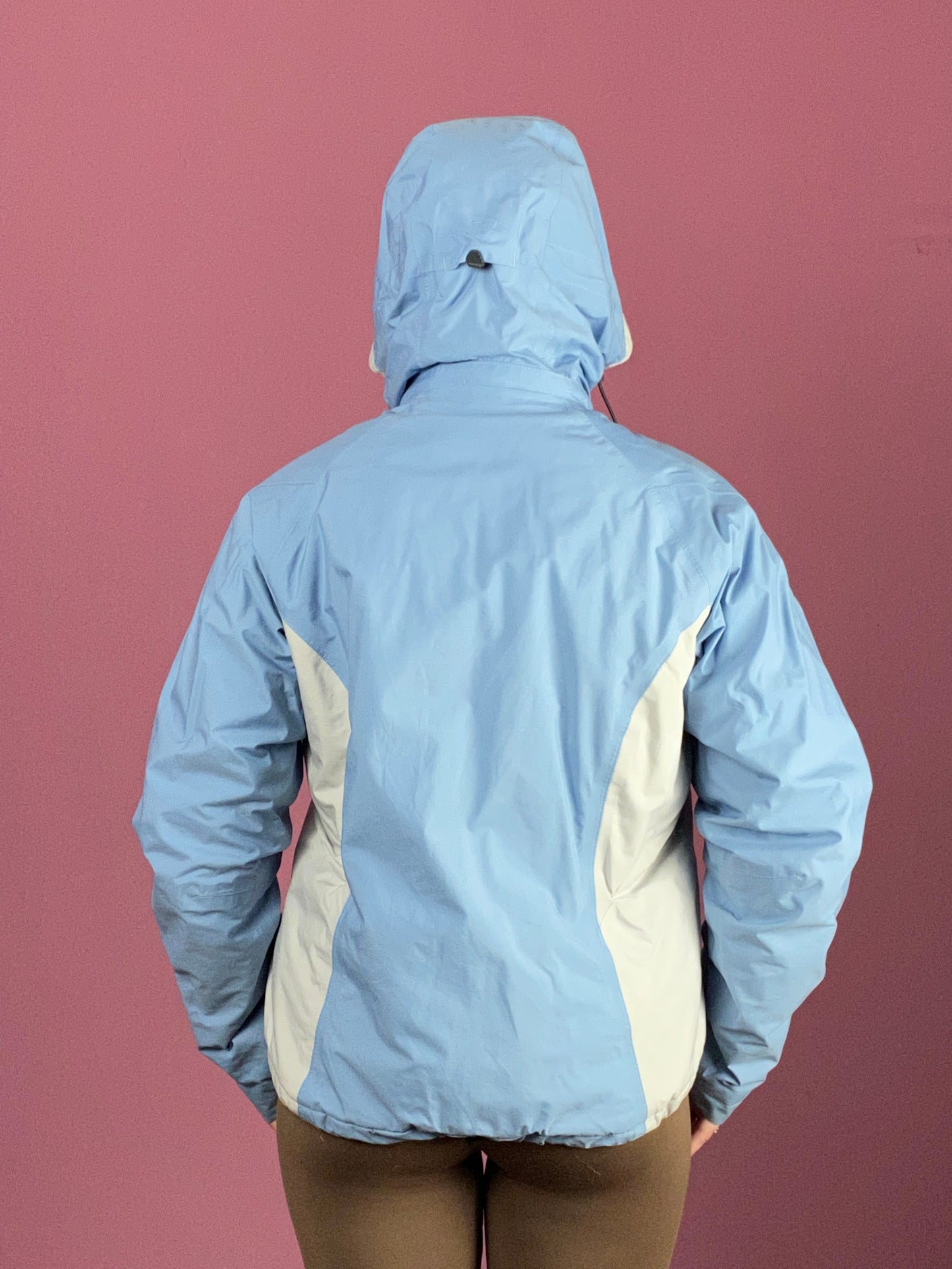 NIKE ACG Outer 3 Layer Vintage Women's Outdoor Jacket - Medium Blue Nylon