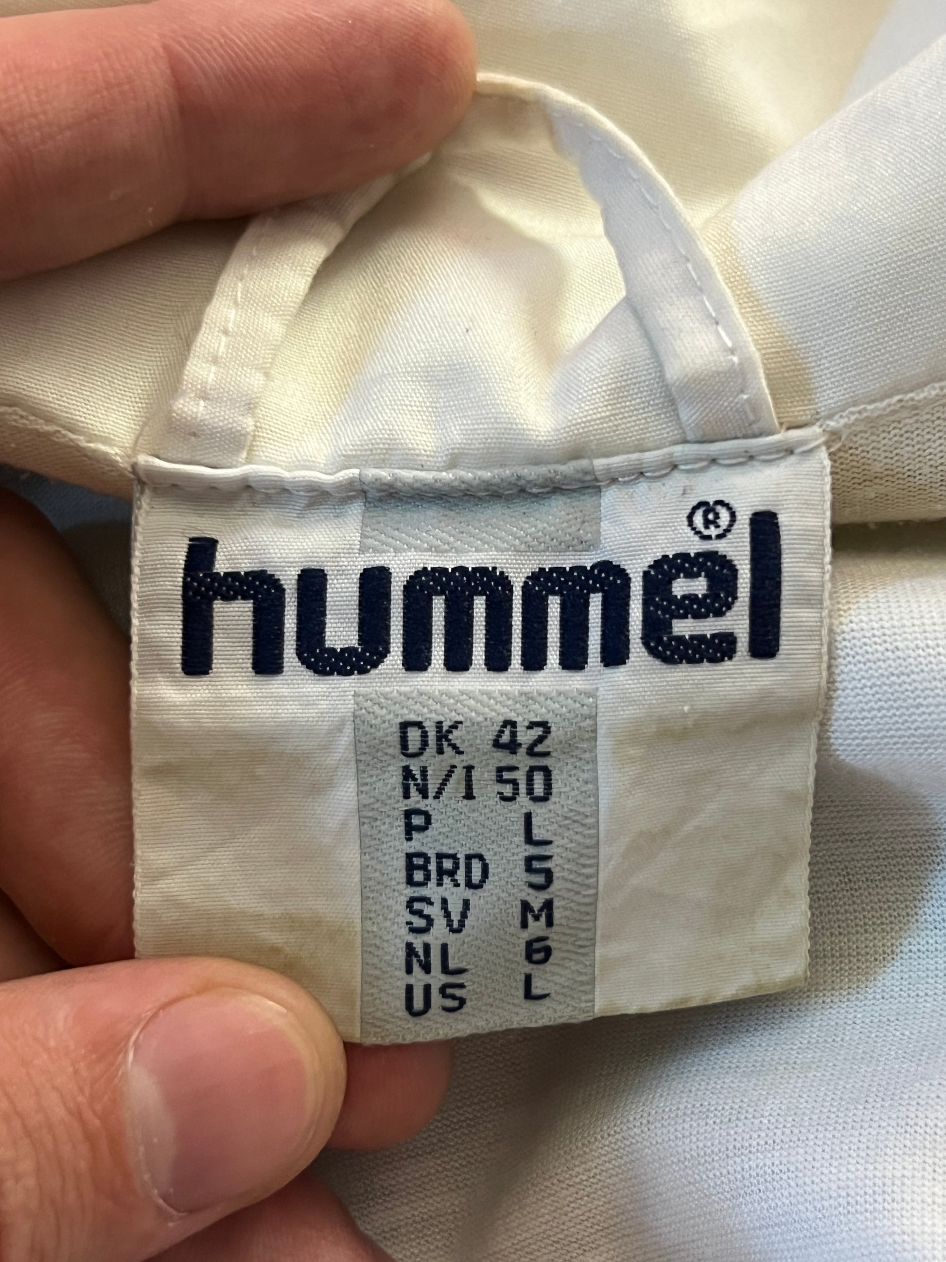 90s Hummel Vintage Men's Windbreaker Jacket - L