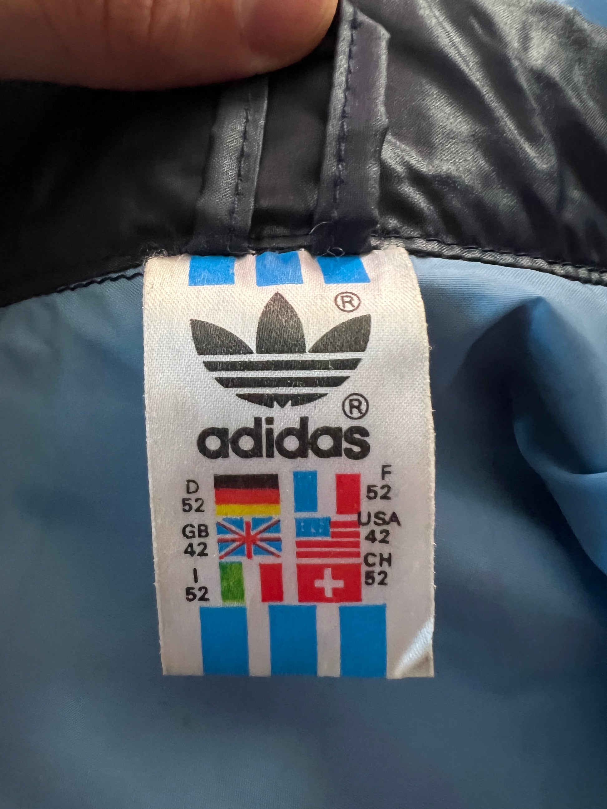 90s Adidas Originals Vintage Men's Rain Jacket - L