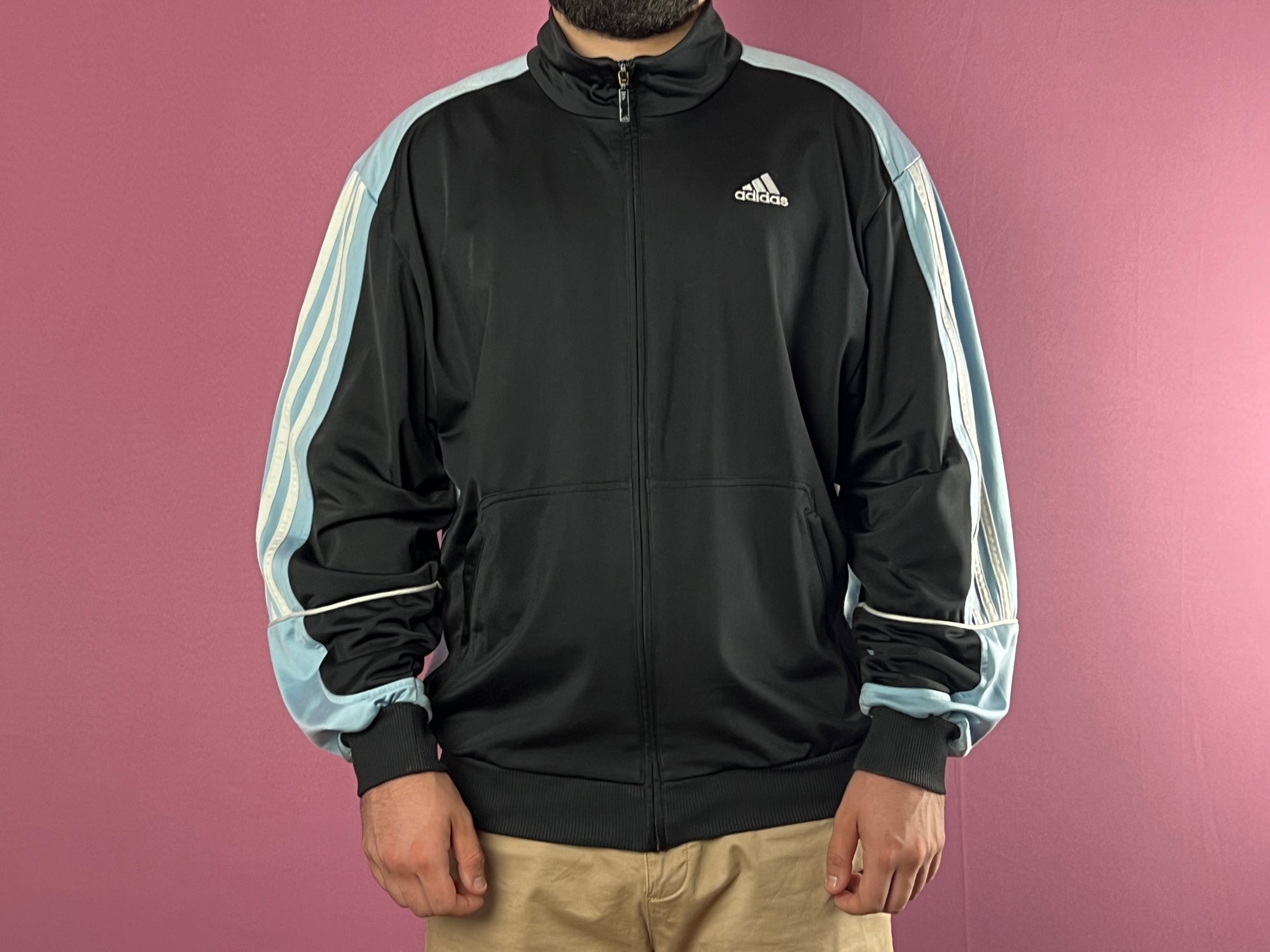 Adidas Vintage Men's Track Jacket - M