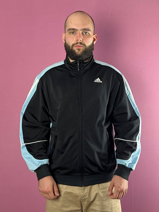 90s Adidas Vintage Men's Track Jacket - L