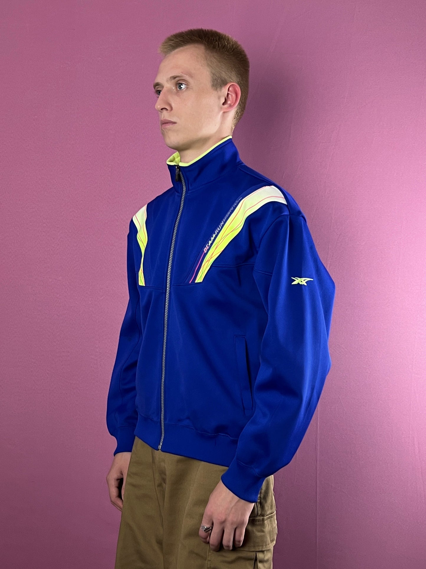 90s Asics Vintage Men's Track Jacket - S