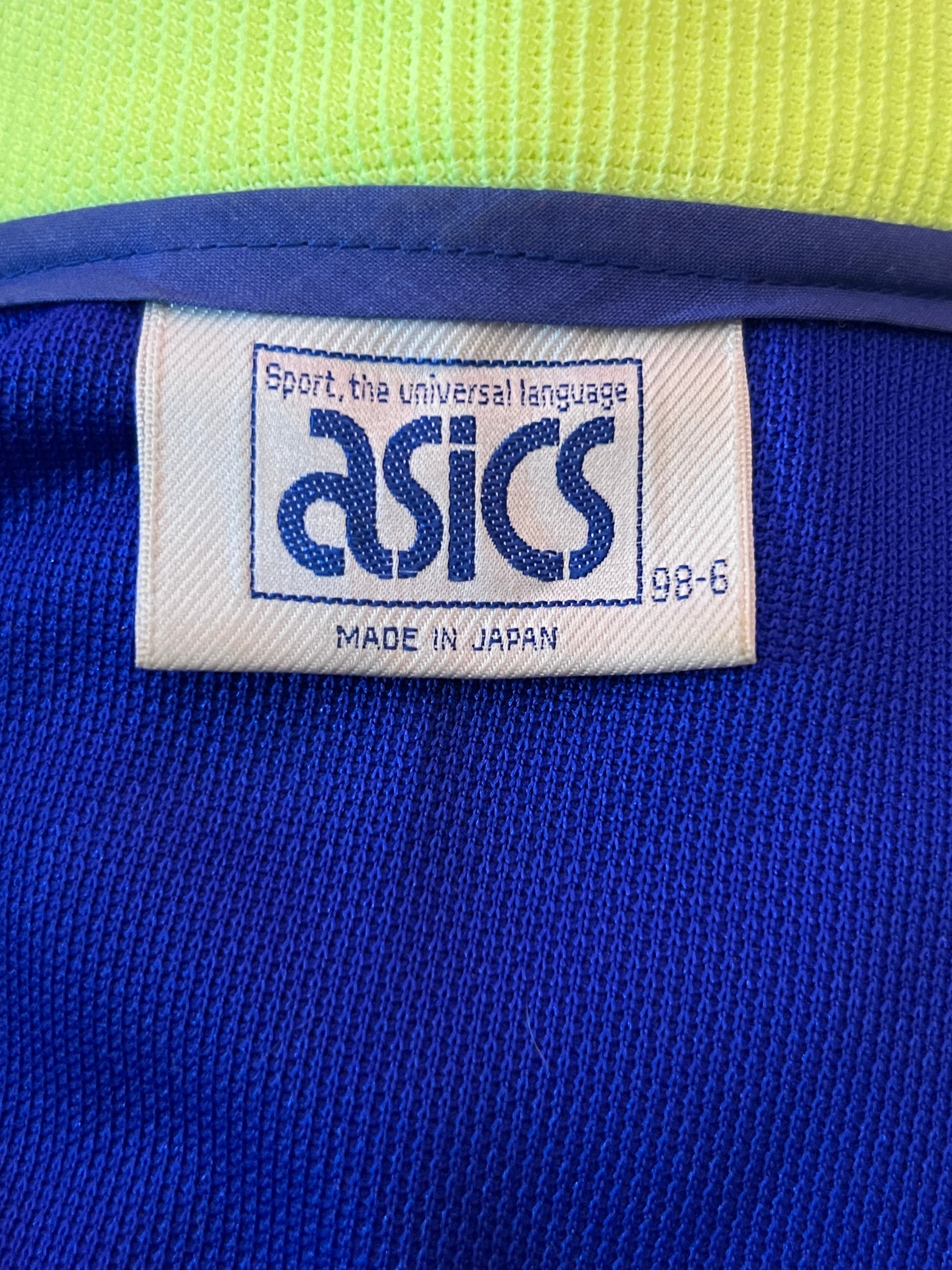 90s Asics Vintage Men's Track Jacket - S