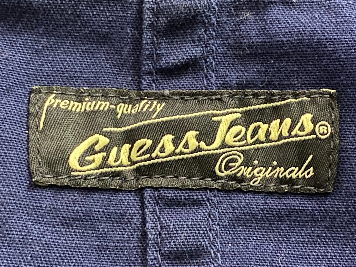 Guess Jeans Vintage Women's Jean Jacket - Medium Blue Cotton