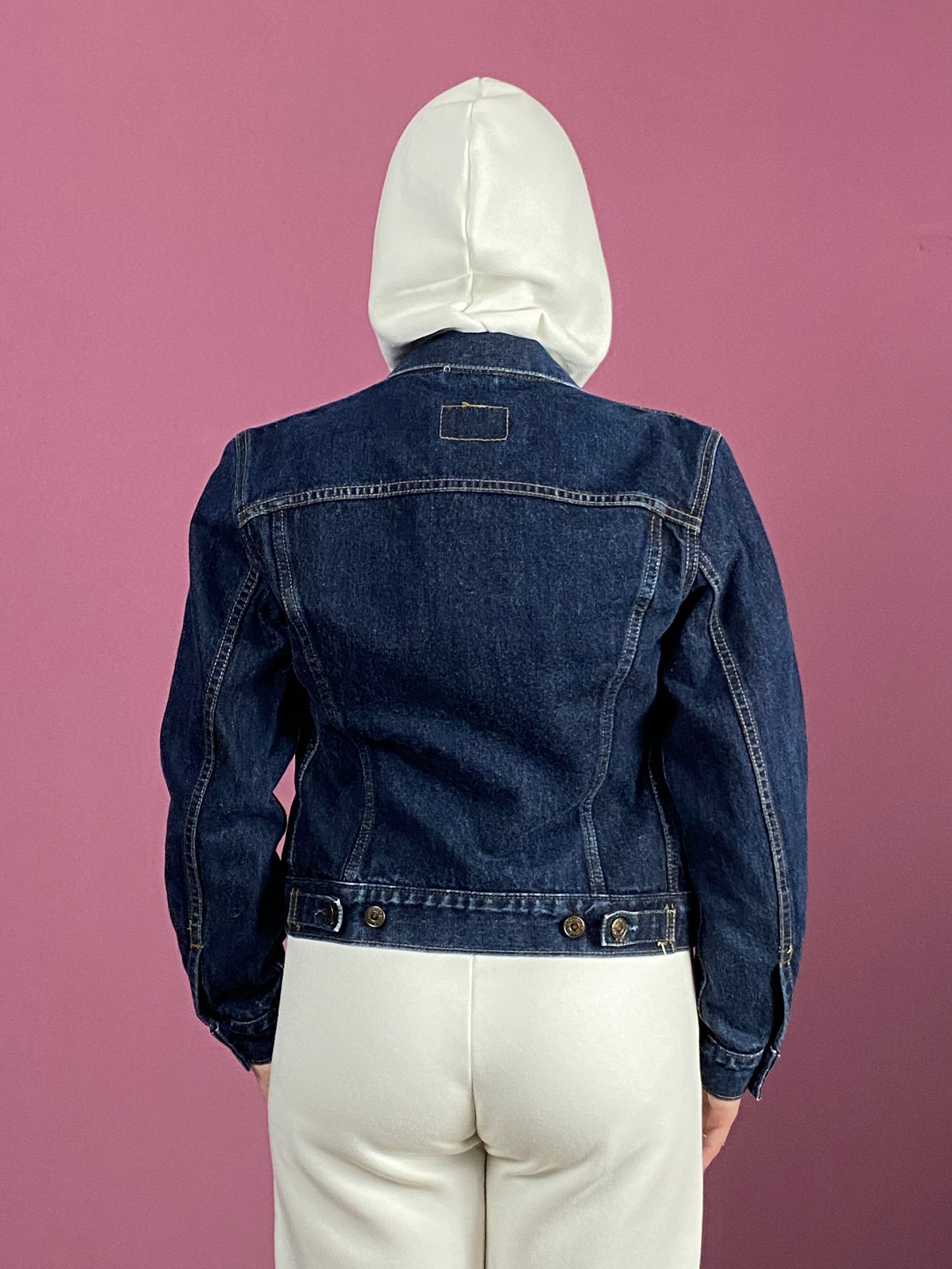 Levi's Vintage Women's Jean Jacket - Small Navy Blue Cotton