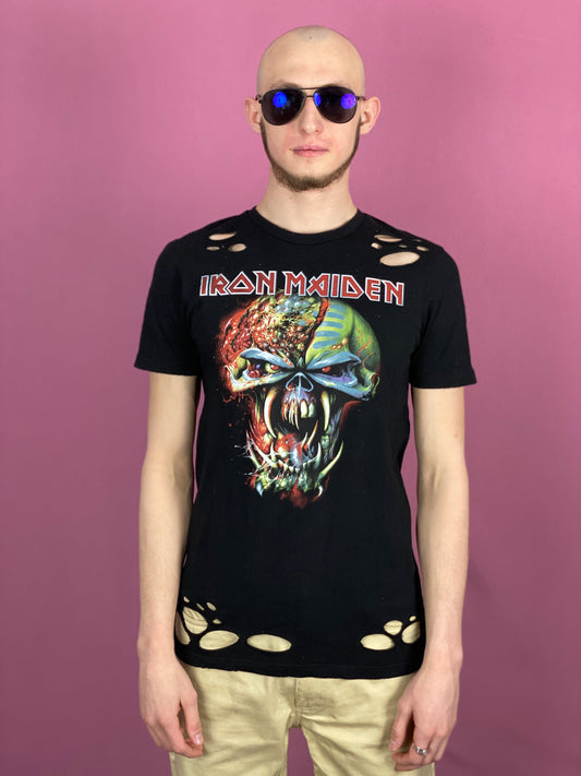 Iron Maiden Vintage Men's Distressed T-Shirt