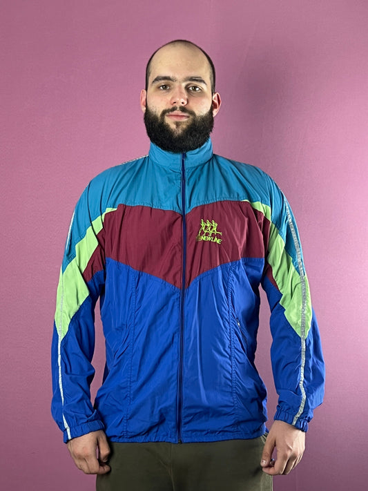 New Line for Athletes Vintage Men's Windbreaker Jacket - L