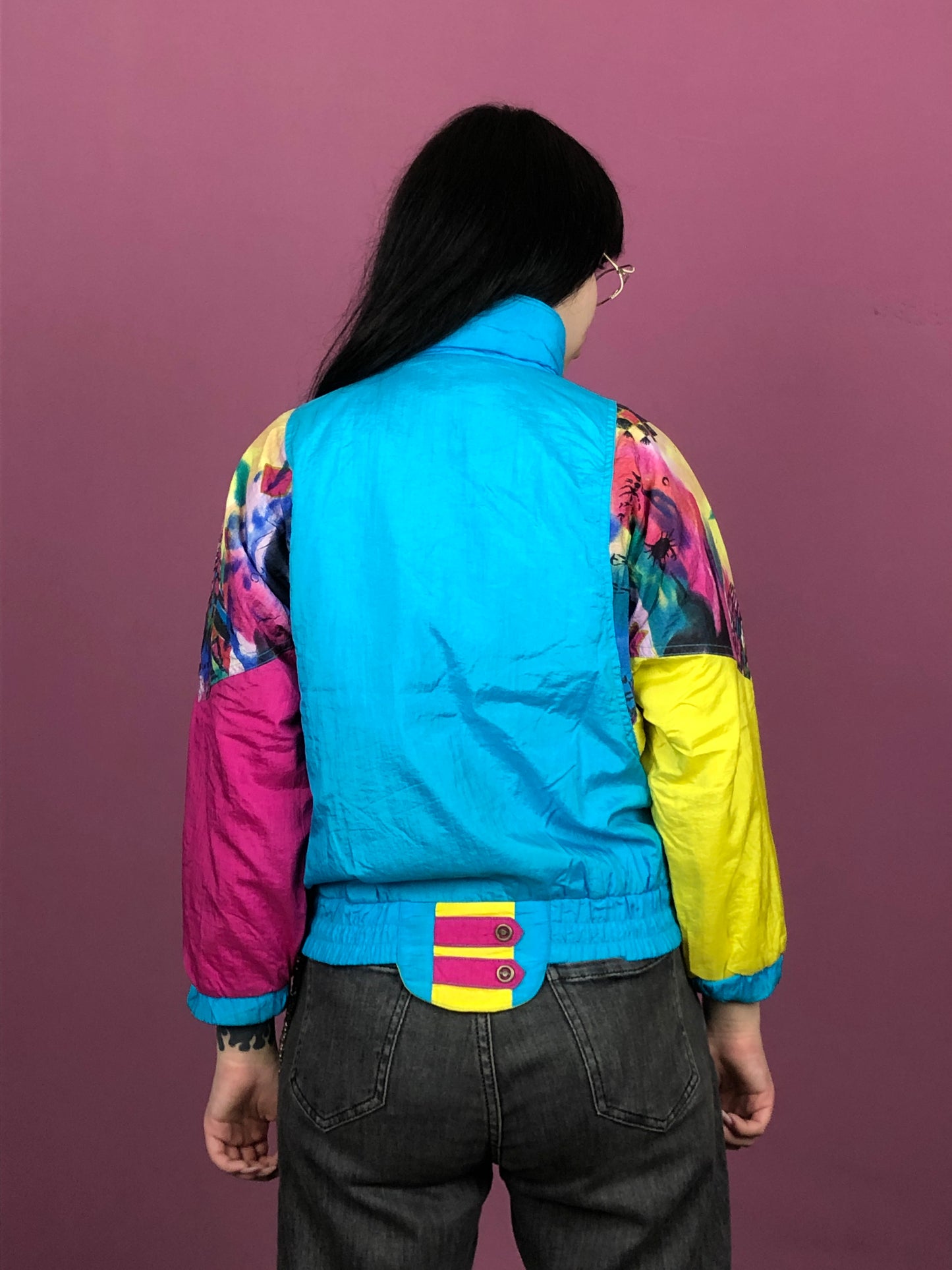 90s Vintage Rodeo Kids Ski Jacket - 10-12Y Multicolor Nylon