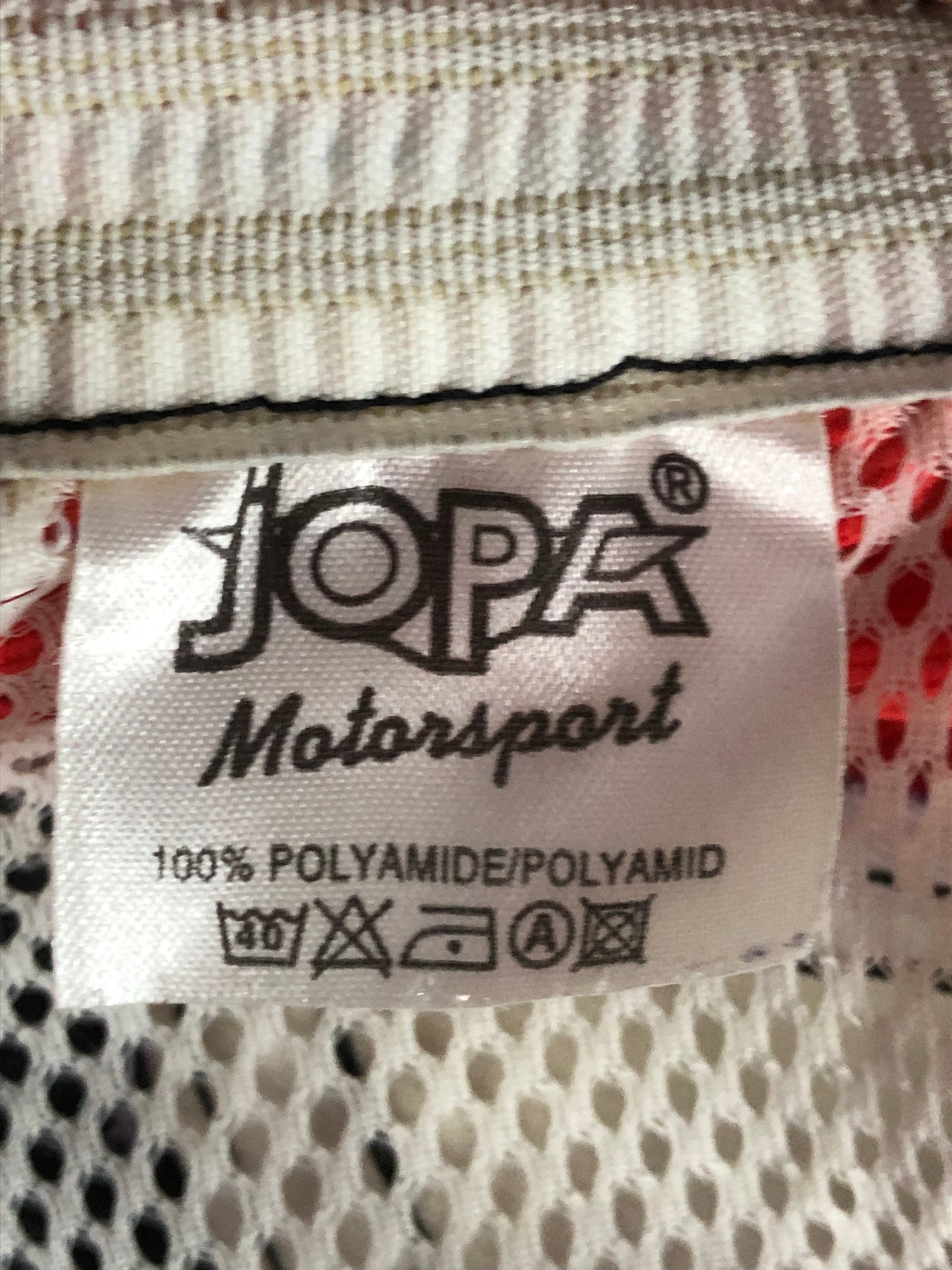 Jopa Motosport Vintage Women's Racing Pants - M Black & Multicolor Nylon