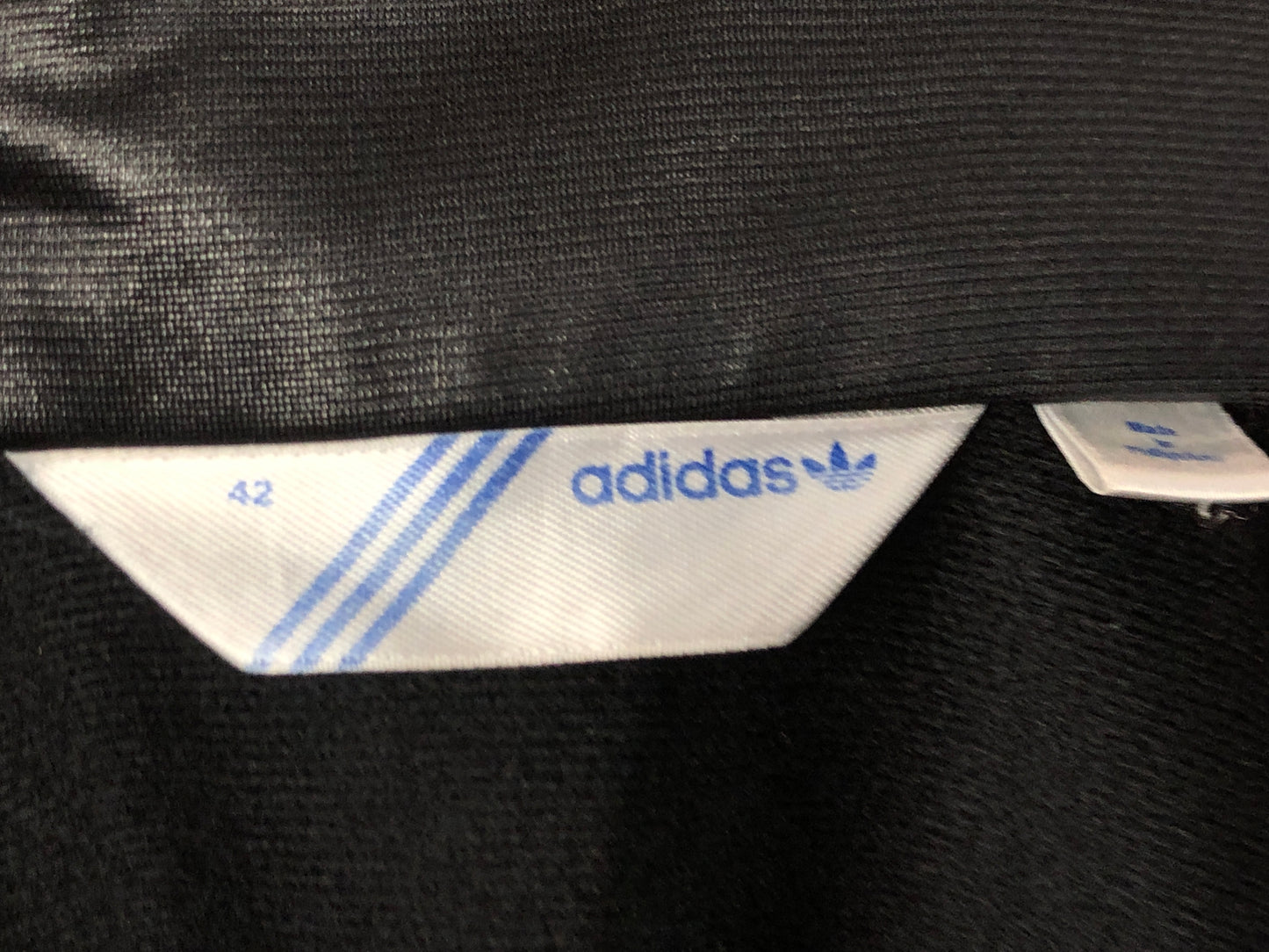 Adidas Chile62 Vintage Women's Track Jacket - Medium Black Polyester