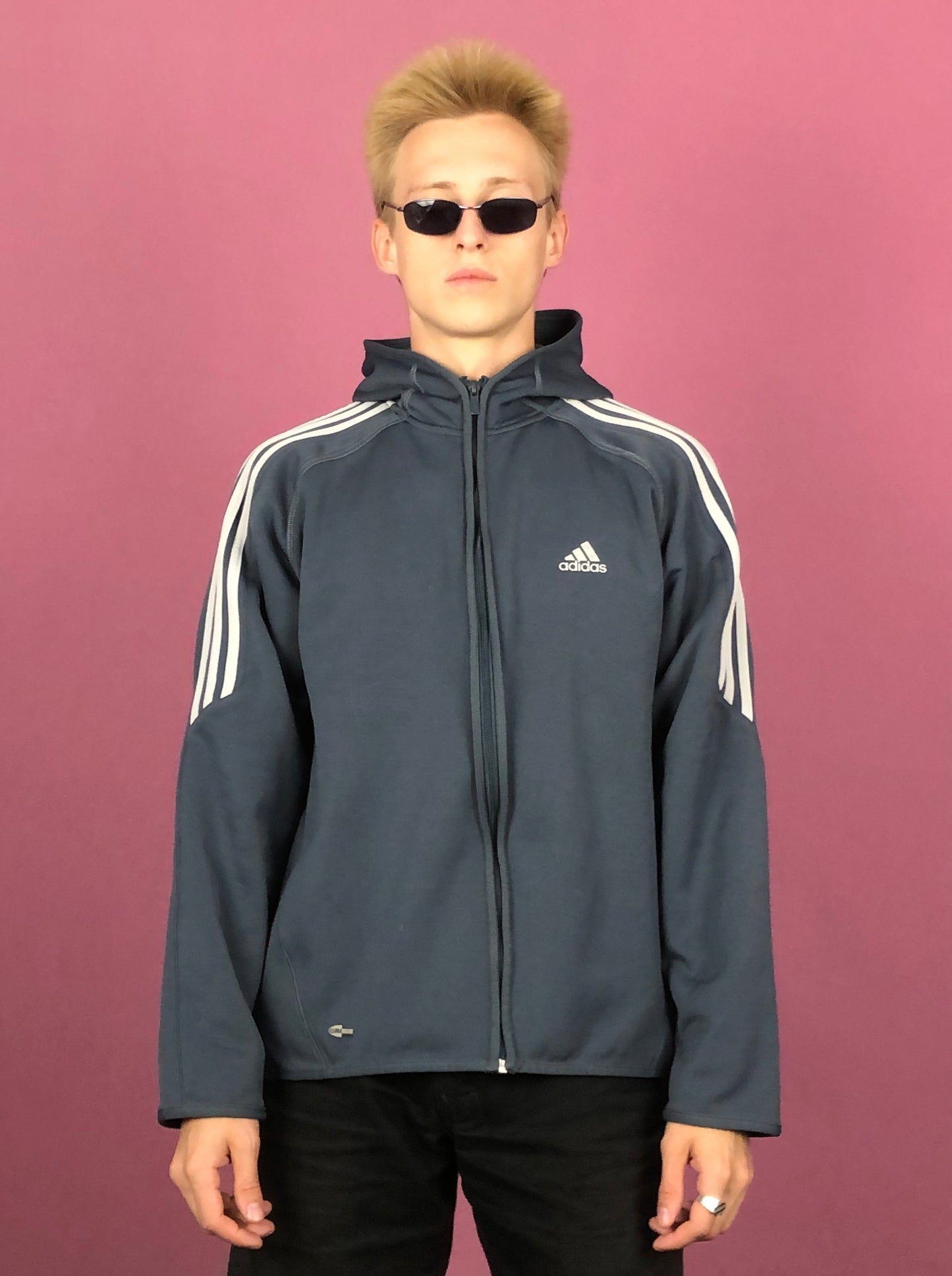 Adidas Vintage Men's Track Zip Hoodie