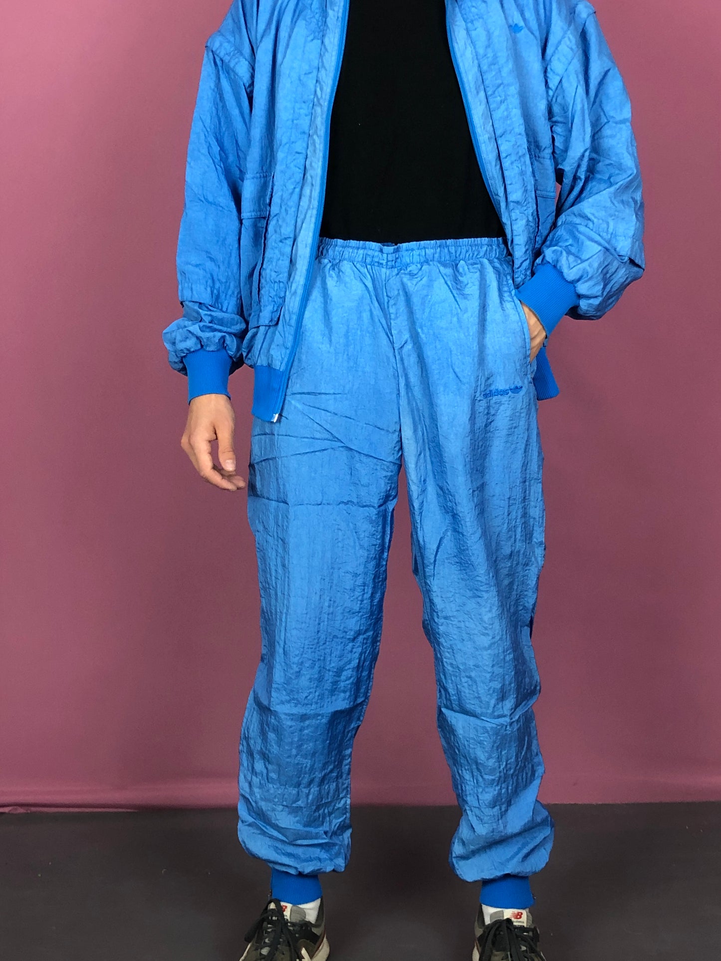 90s Adidas Vintage Men's Track Suit Set