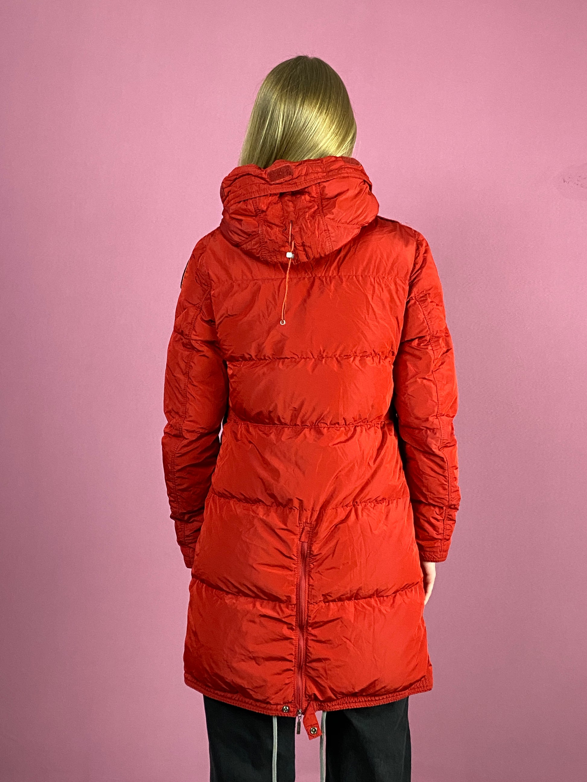 Parajumpers Vintage Women's Puffer Jacket - Medium Red Polyester