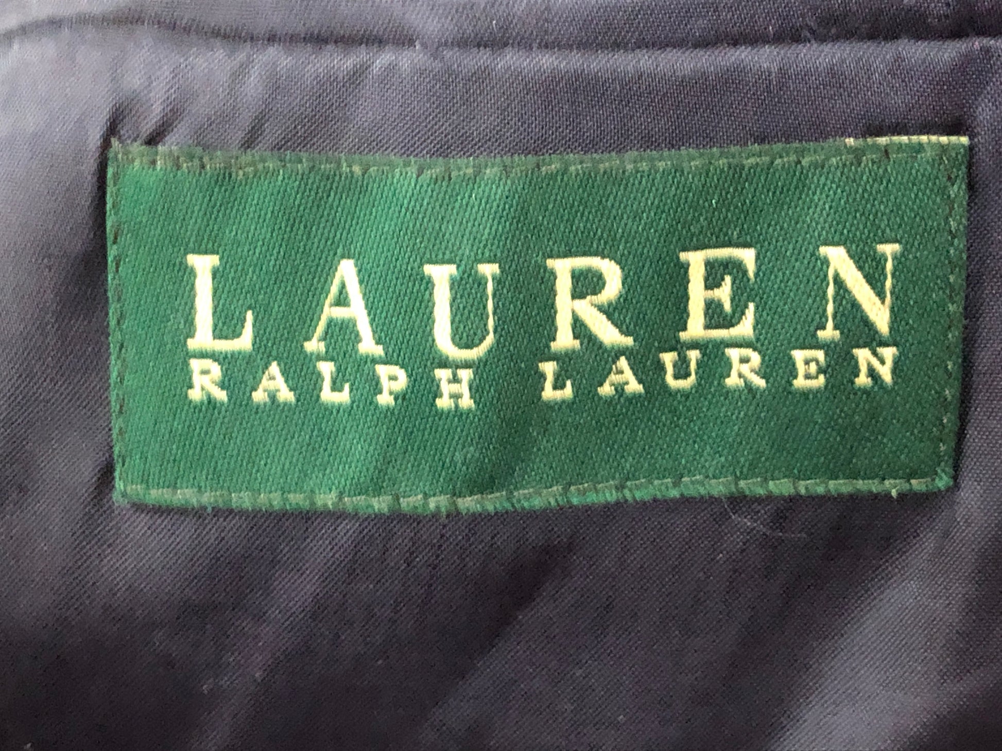 Ralph Lauren Vintage Men's Suit Blazer - Medium Black Wool