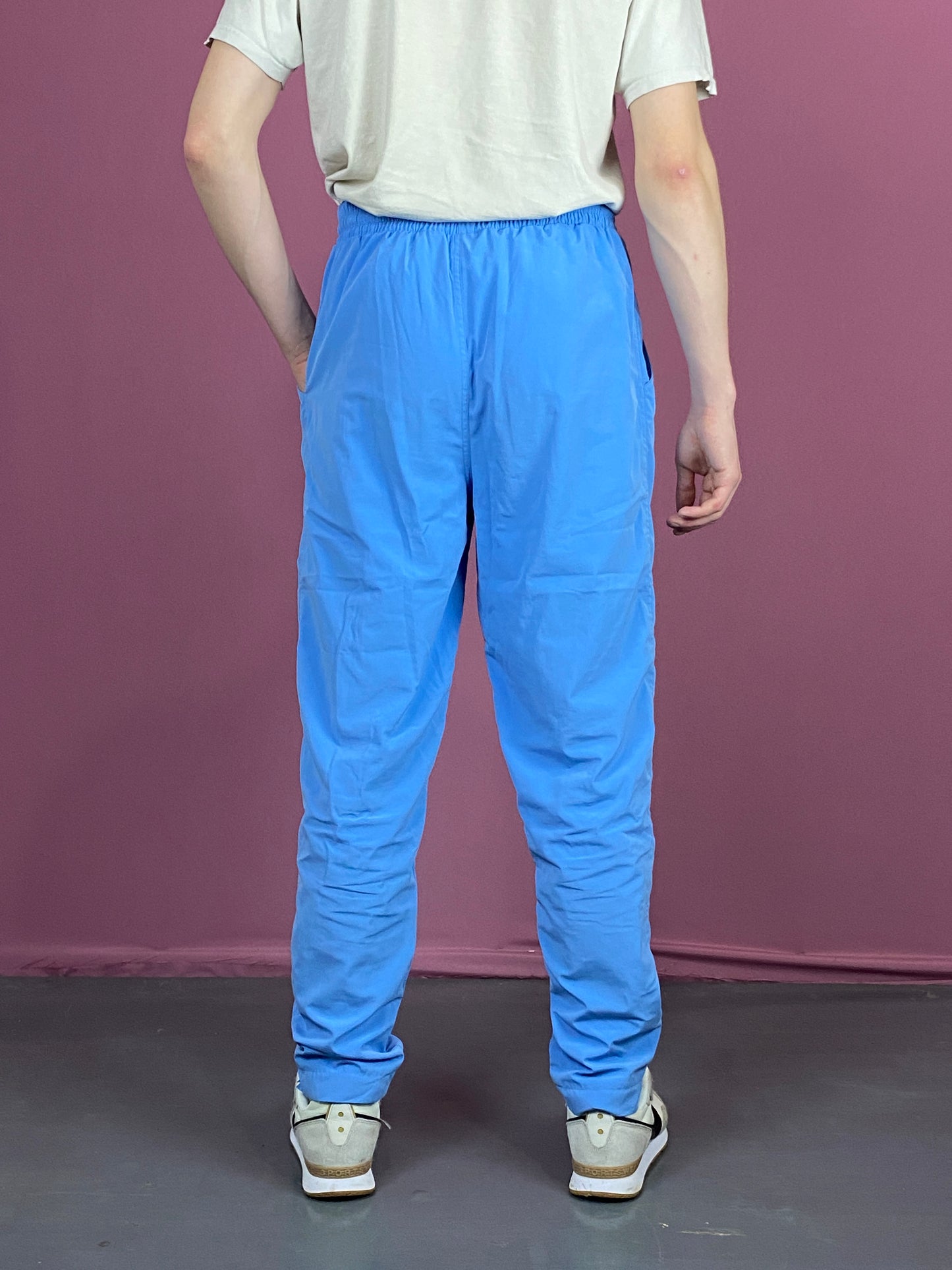 90s Canyon Vintage Men's Track Pants - S Blue Polyester