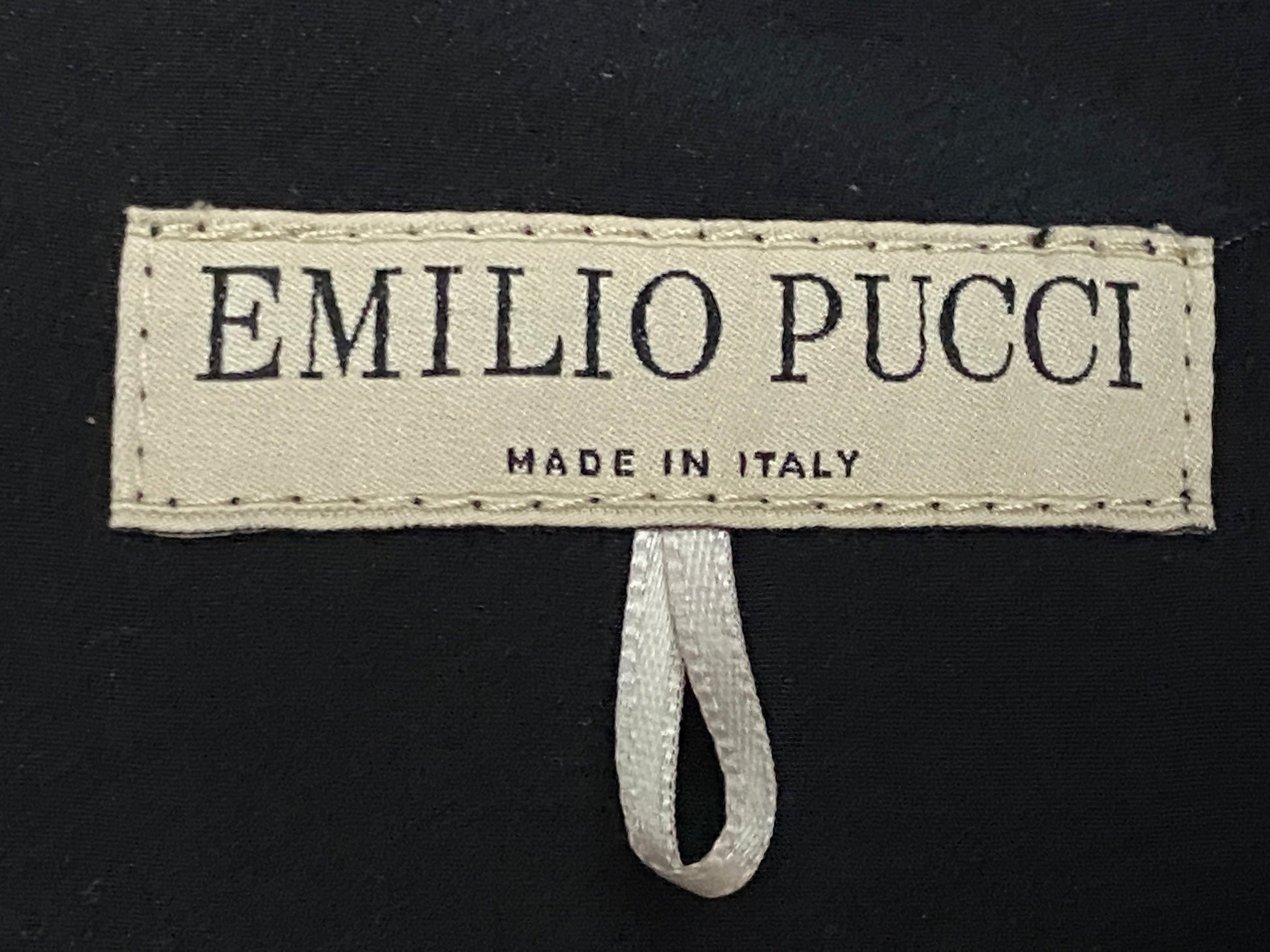 Emilio Pucci Vintage Women's Sleeveless Blouse