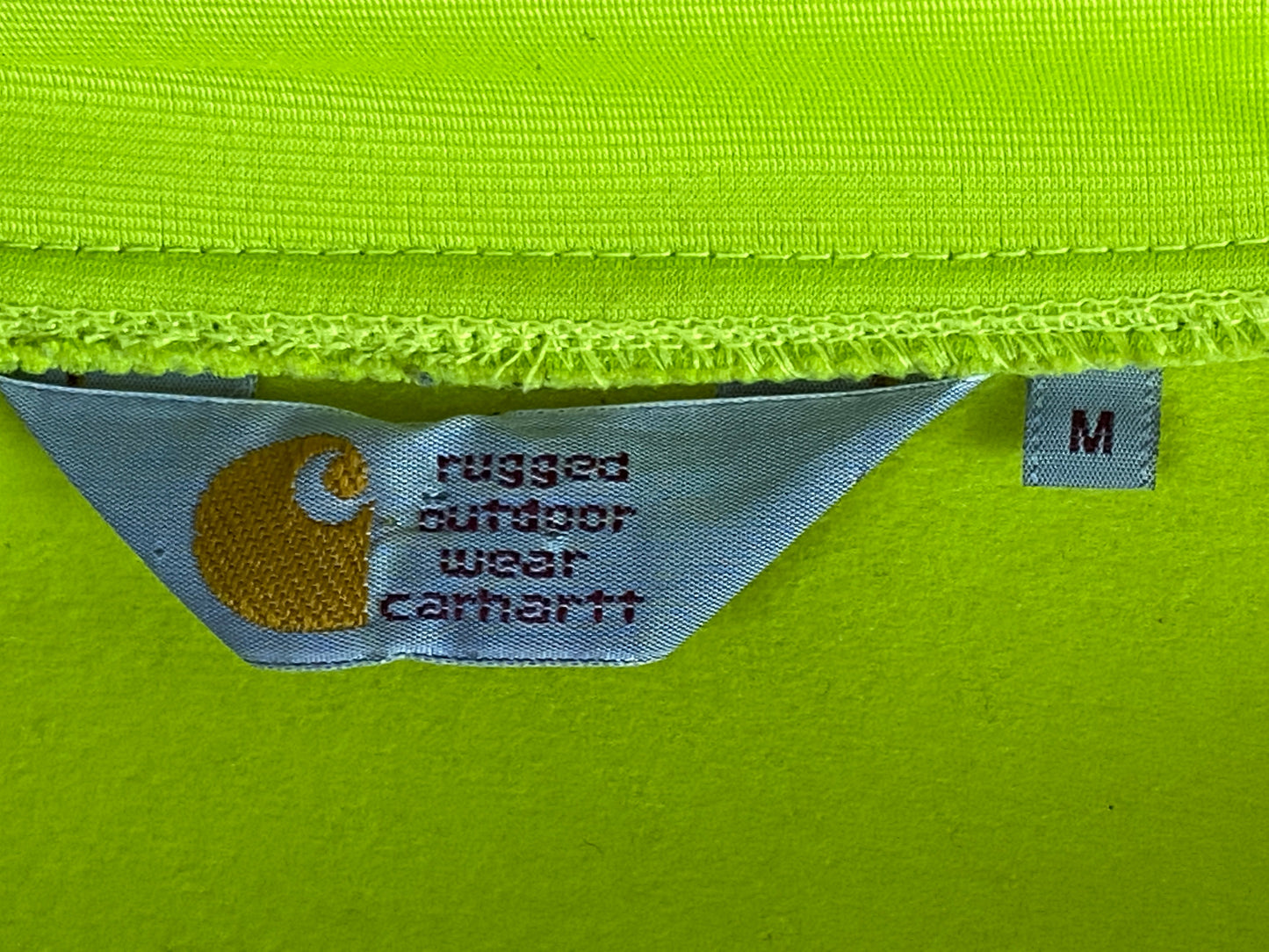 Carhartt Vintage Men's Track Jacket - Medium Green Polyester
