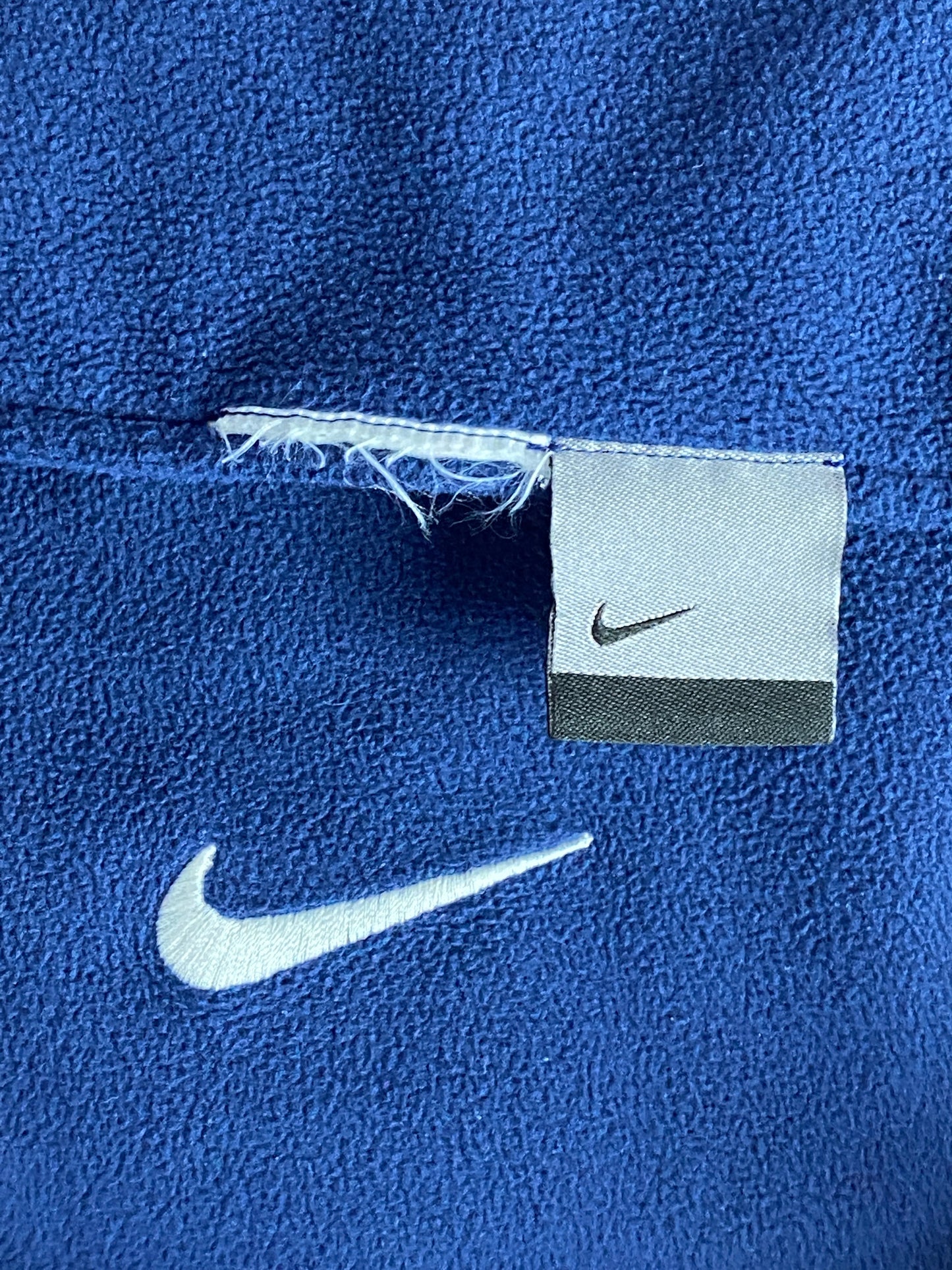 Nike Vintage Fleece Scarf - Navy Blue Polyester