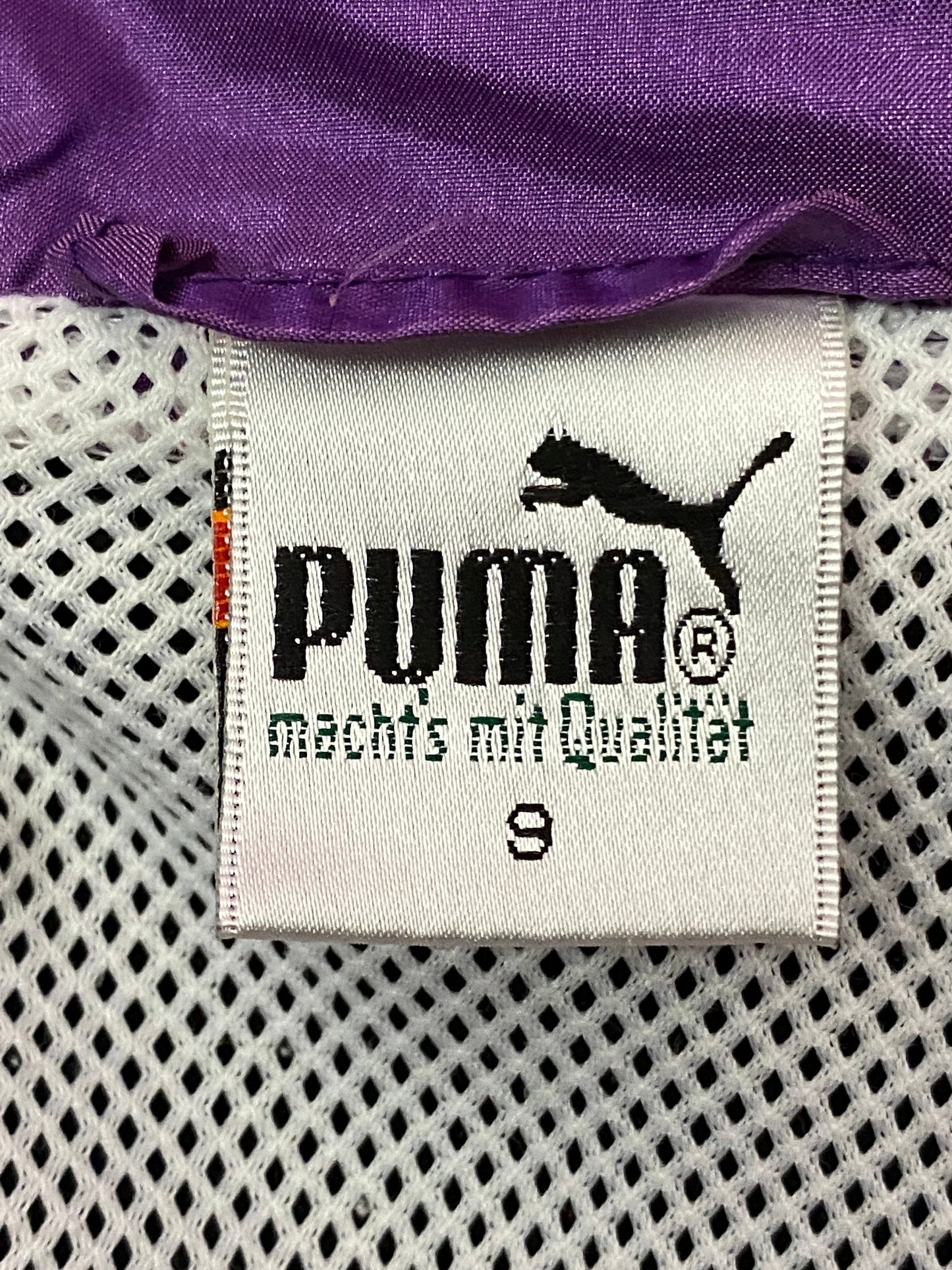 90s Puma Vintage Men's Windbreaker Jacket - XXL Multicolor Nylon