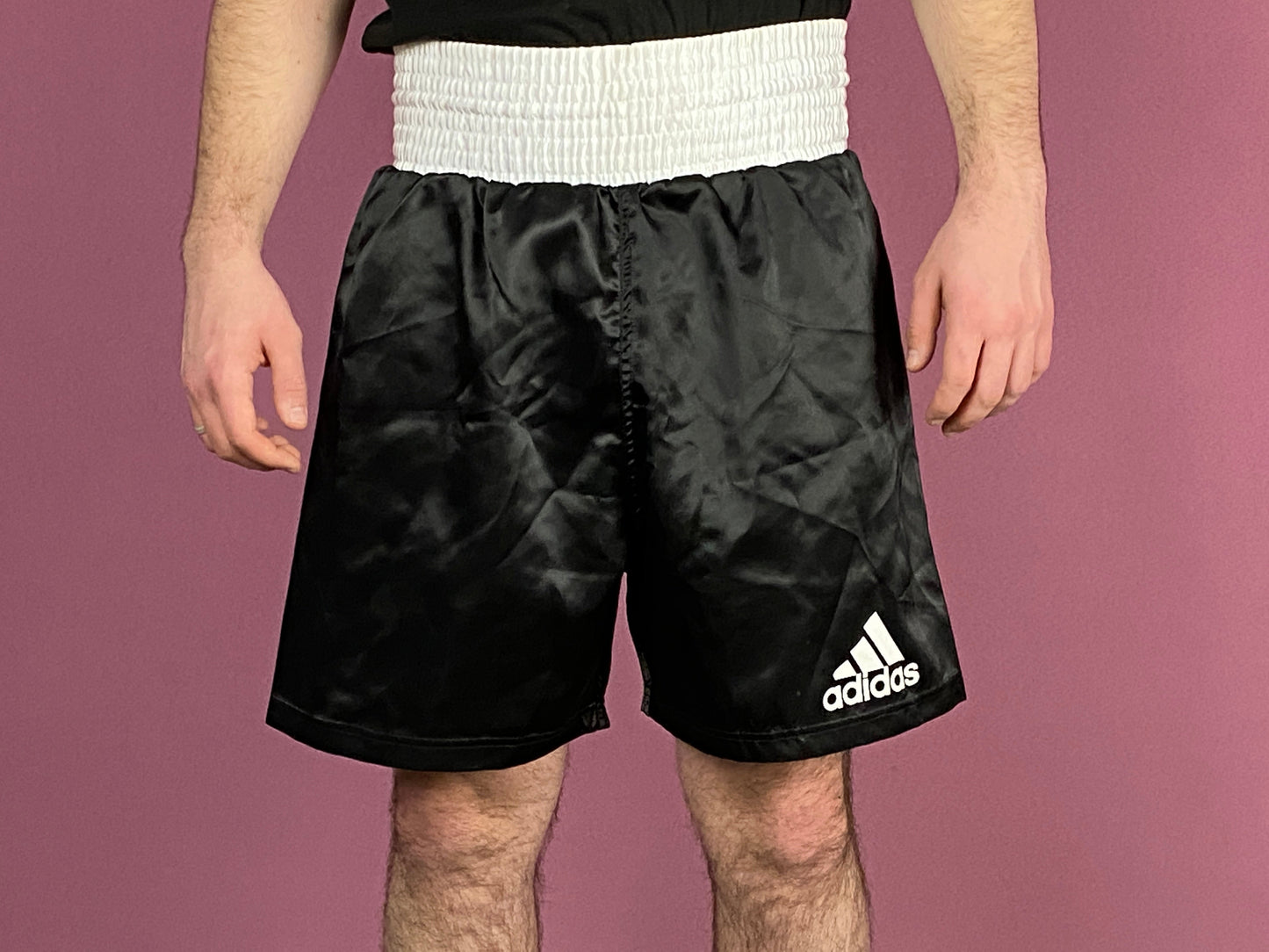 Adidas Men's Boxing Shorts - XS Black Polyester