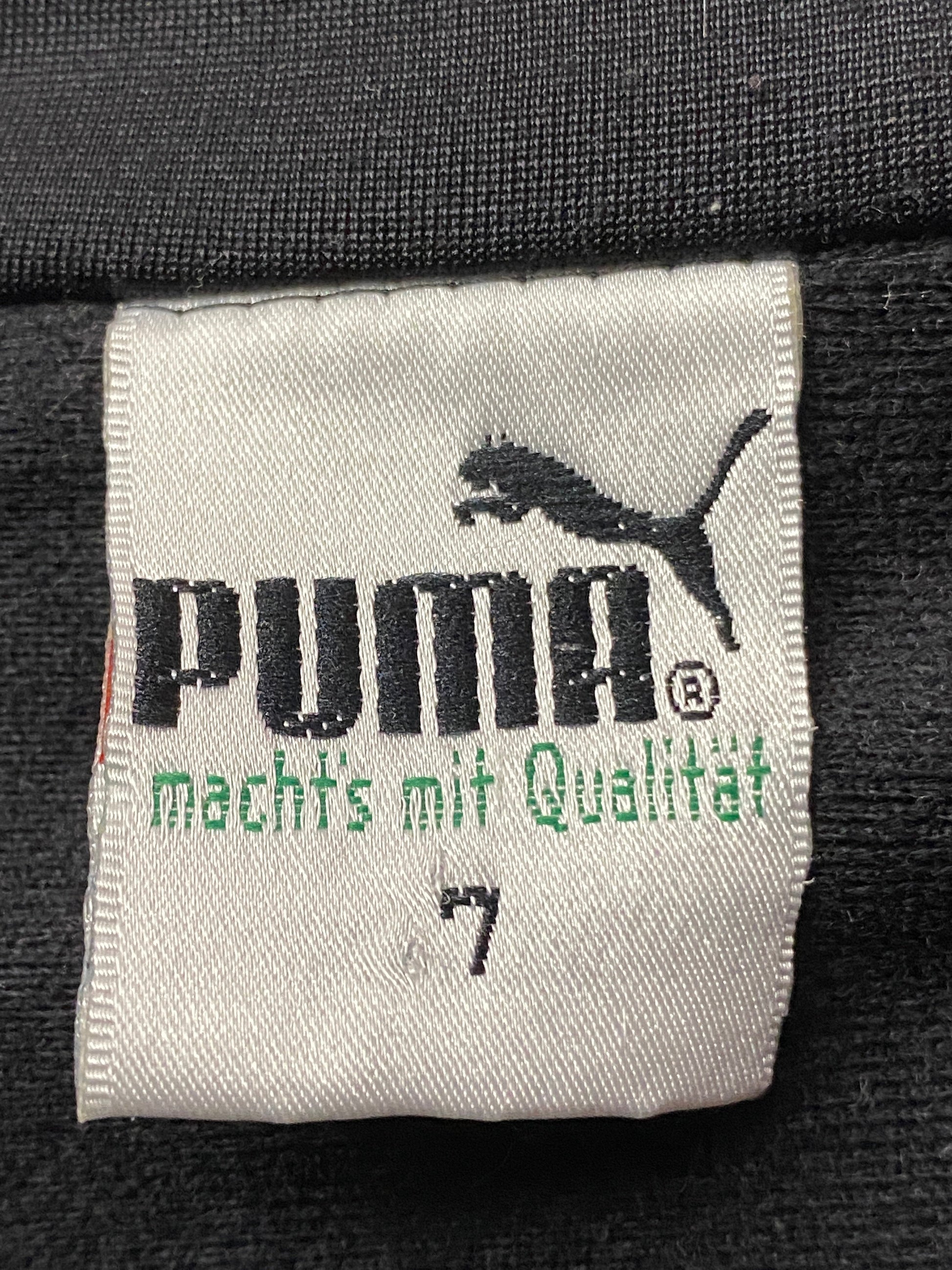 90s Puma Vintage Men's Track Jacket - Medium Purple Polyester