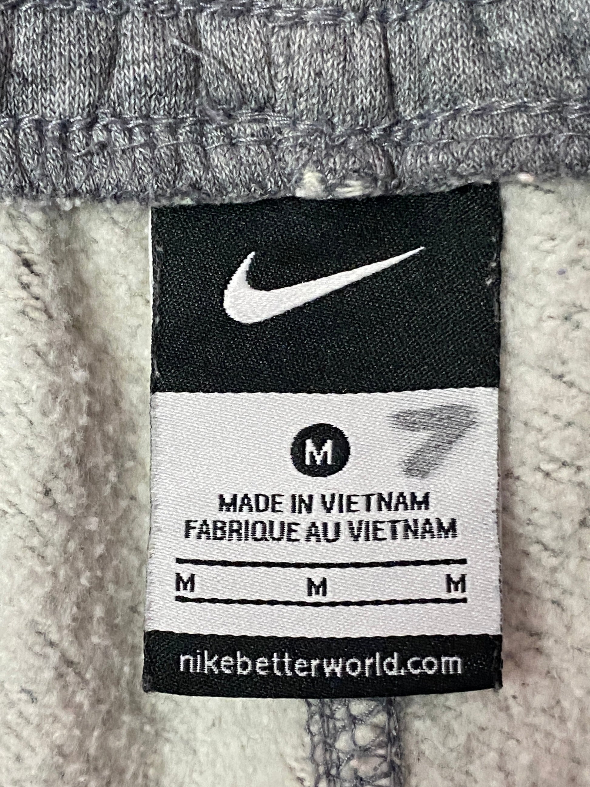Nike Vintage Men's Sweatpants - Medium Gray Cotton Blend